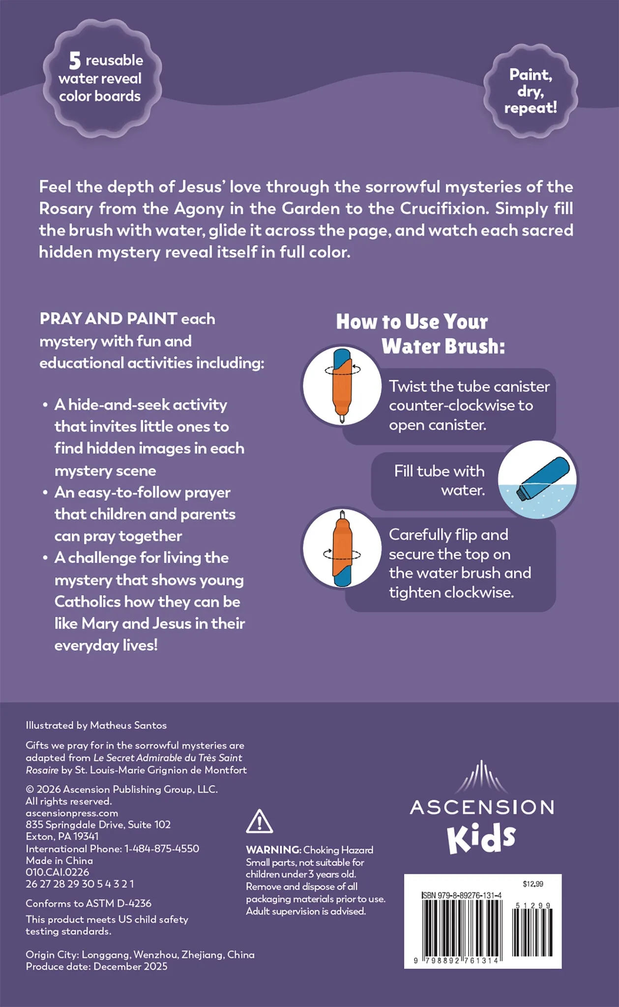 Pray and Paint: Mysteries of the Rosary Water Reveal Bundle - Image 12
