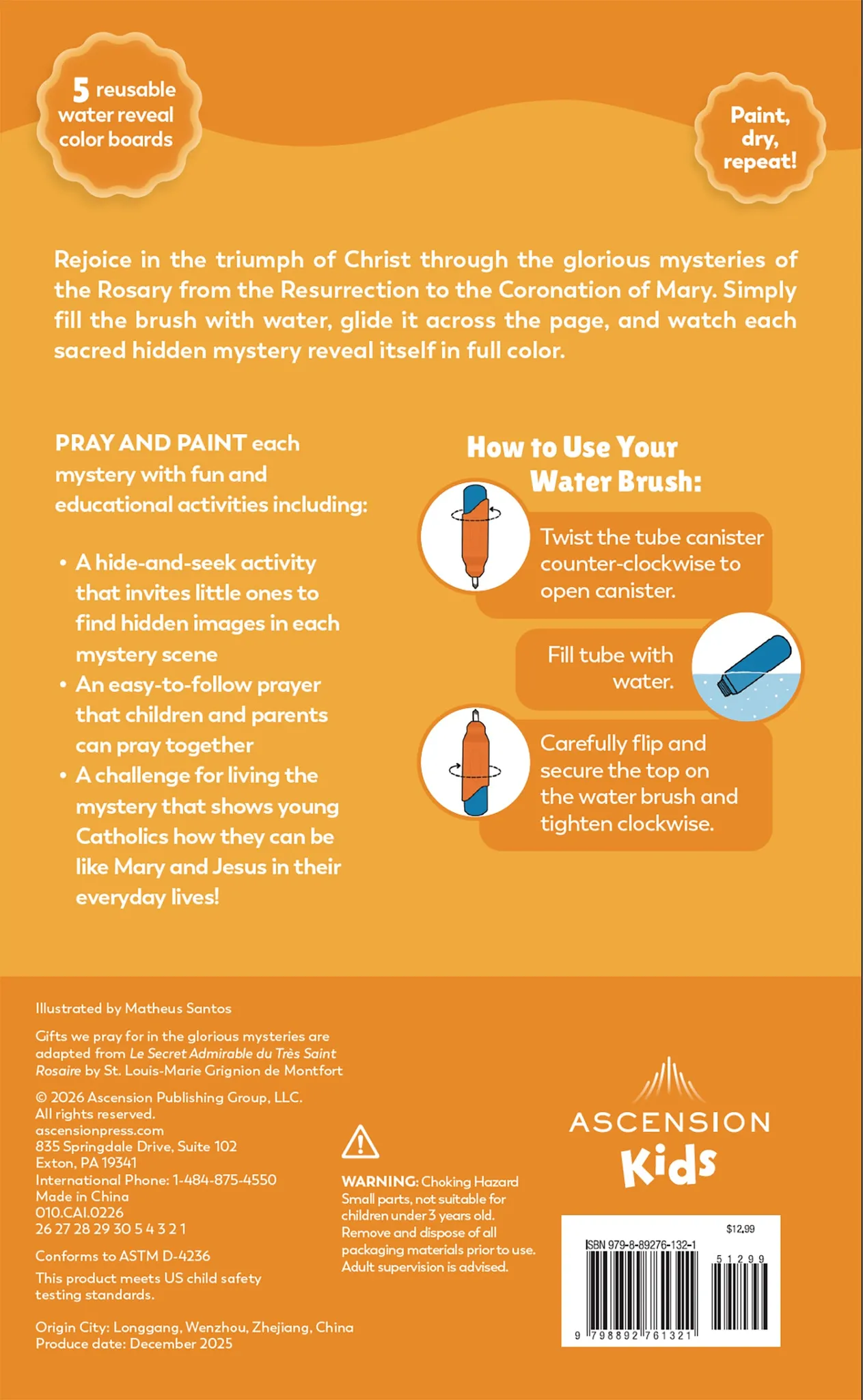Pray and Paint: Mysteries of the Rosary Water Reveal Bundle - Image 5