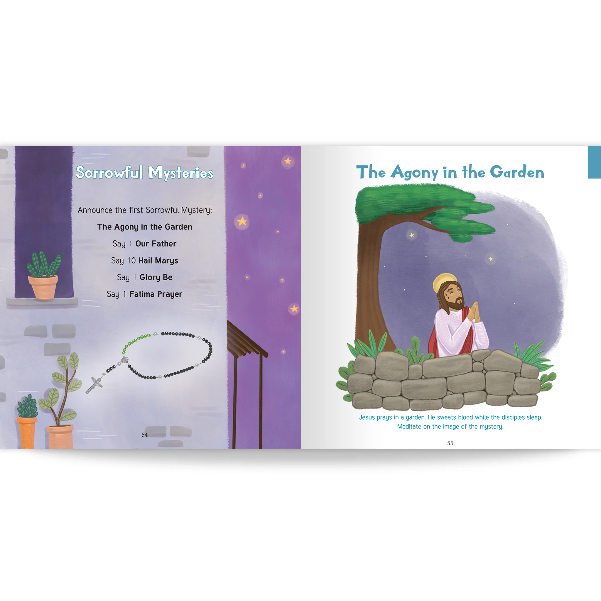 Pray and Think Imaginative Rosary Book (Ages 6+) - Image 6