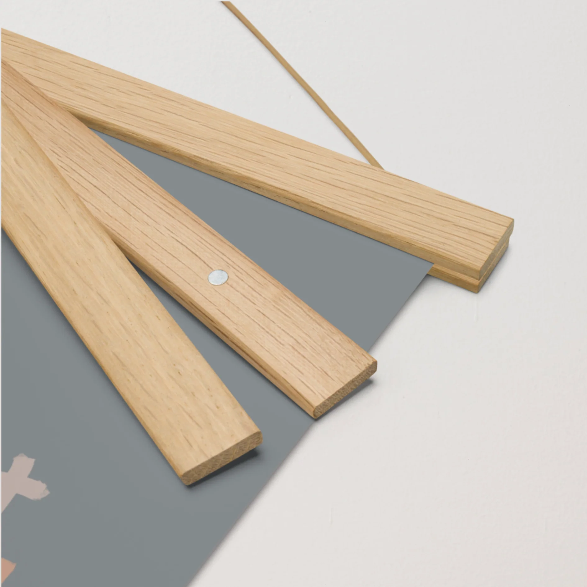 Pray, Hope and Don't Worry Art Prints with Hanger: Zelie & Lou - Image 2