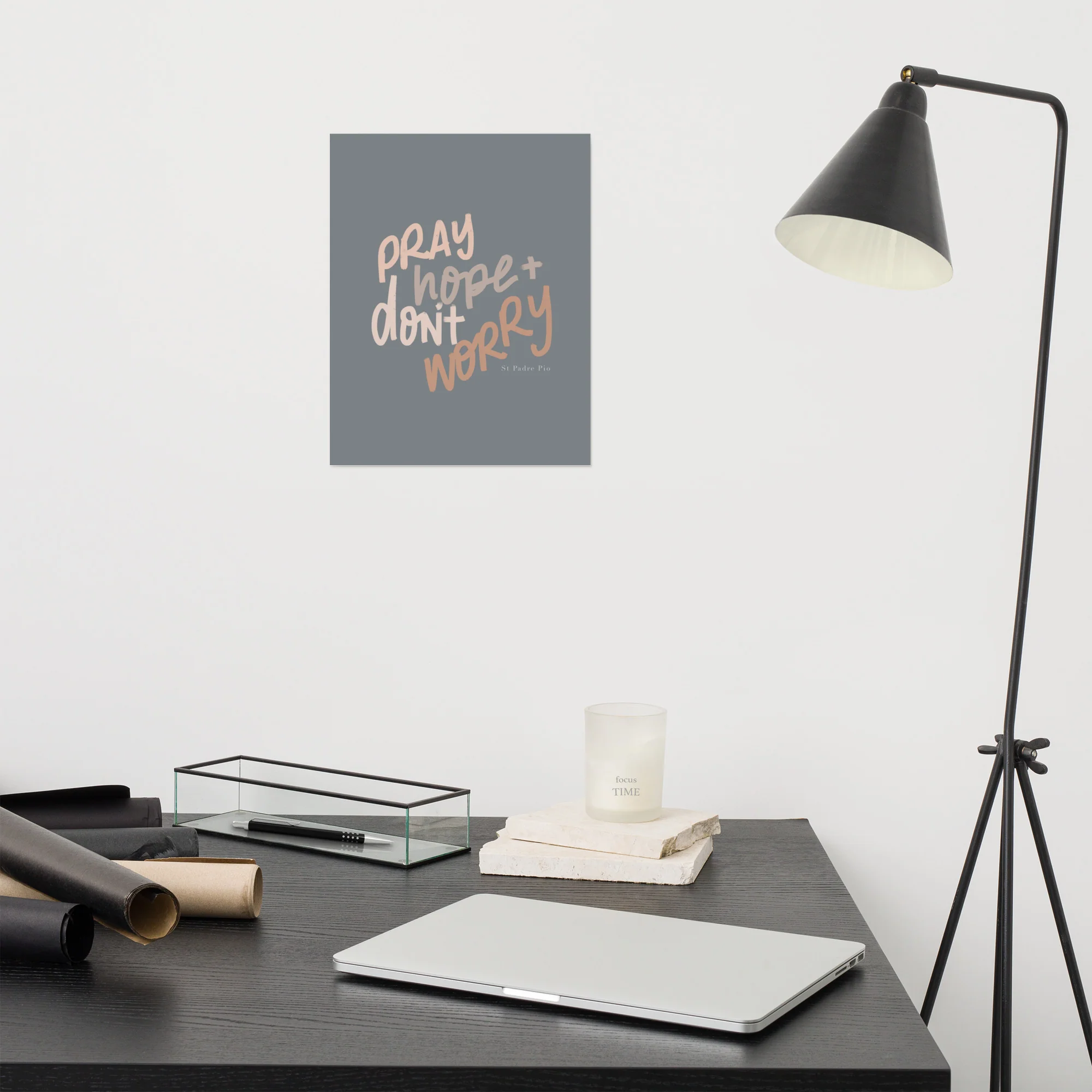 Pray, Hope and Don't Worry Art Prints: Zelie & Lou - Image 3