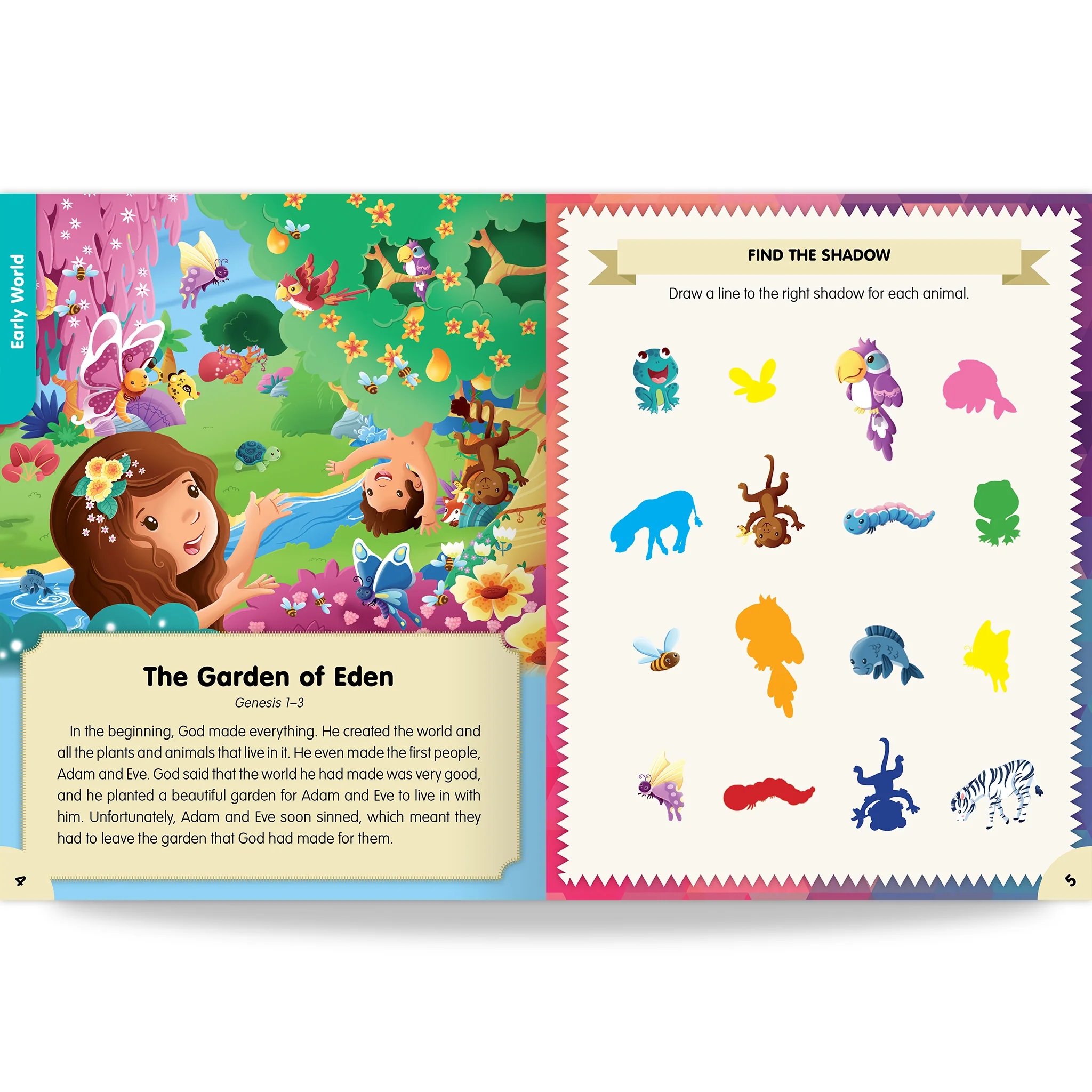 Preschooler's Catholic Bible Activities, Ages 4-7 - Image 4