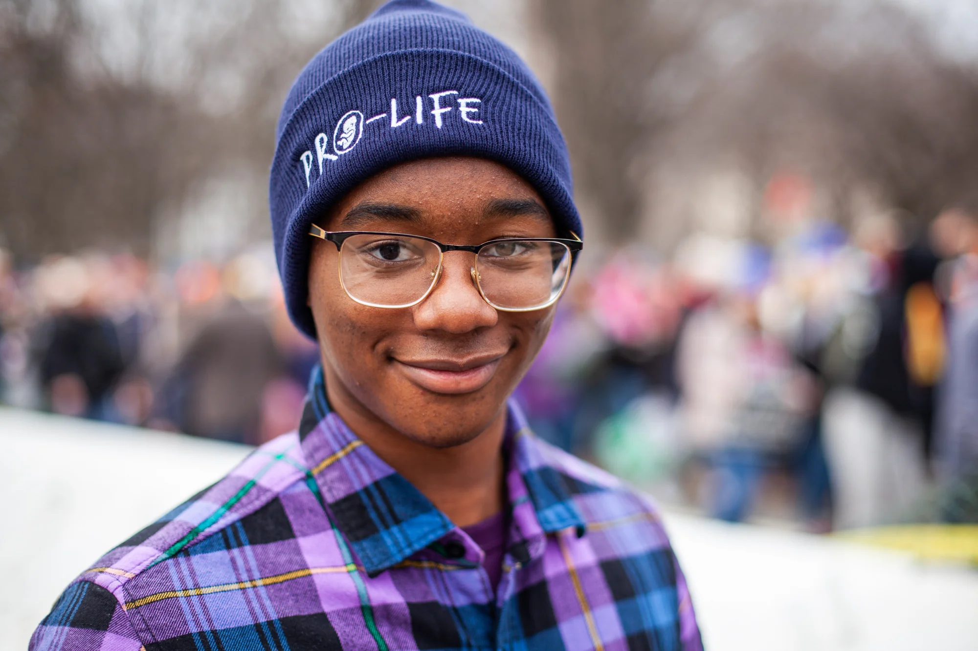 Pro-Life Cuffed Beanie - Image 2