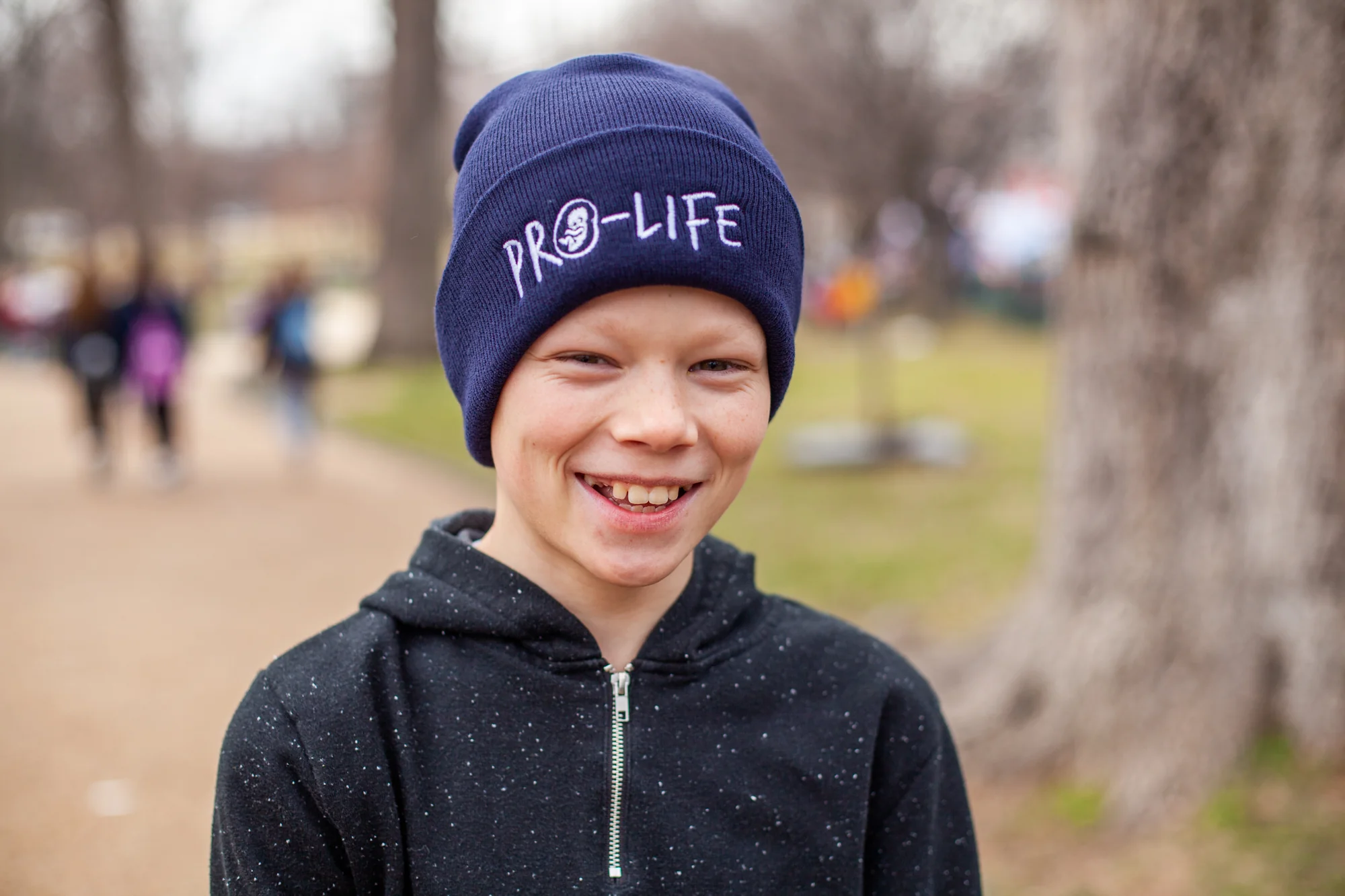 Pro-Life Cuffed Beanie - Image 3