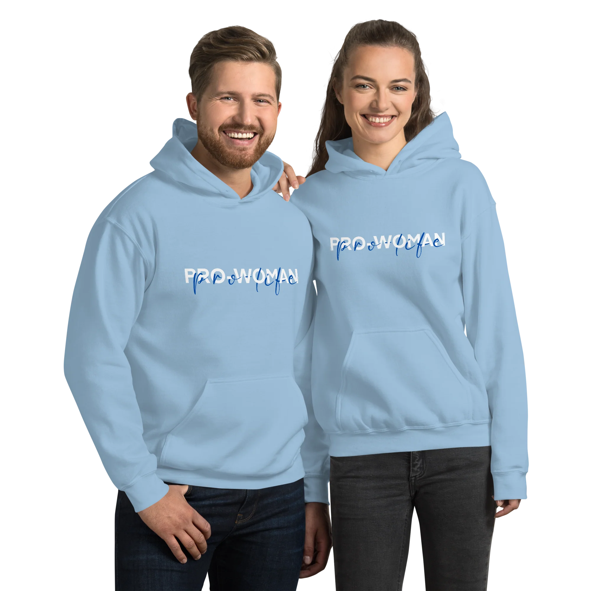 "Pro Woman, Pro-Life" / Pro-Life Hoodie - Image 6