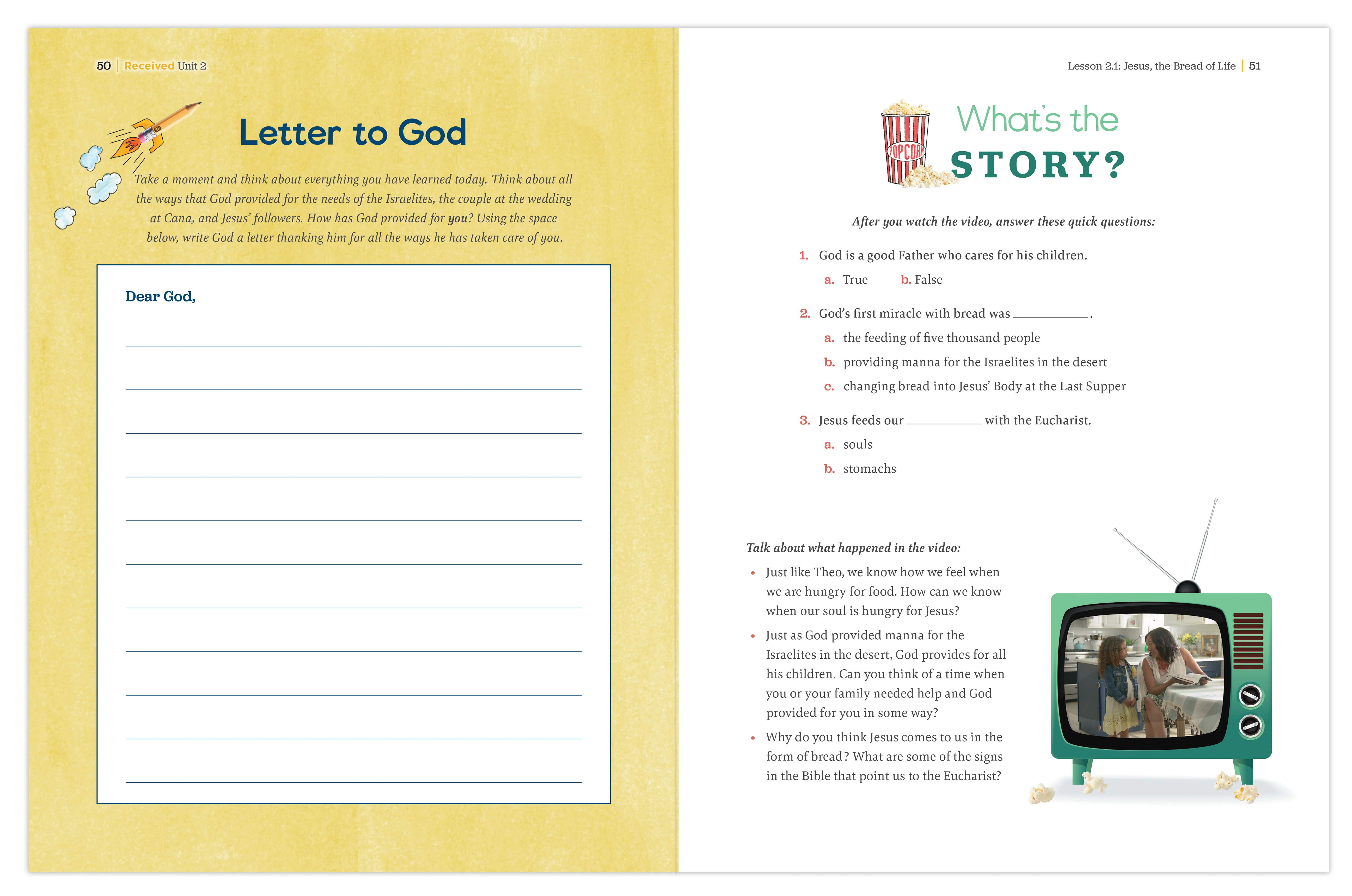 Received First Edition: Your Journey to First Communion Student Pack (Includes Online Course Access) (no parent gu - Image 11