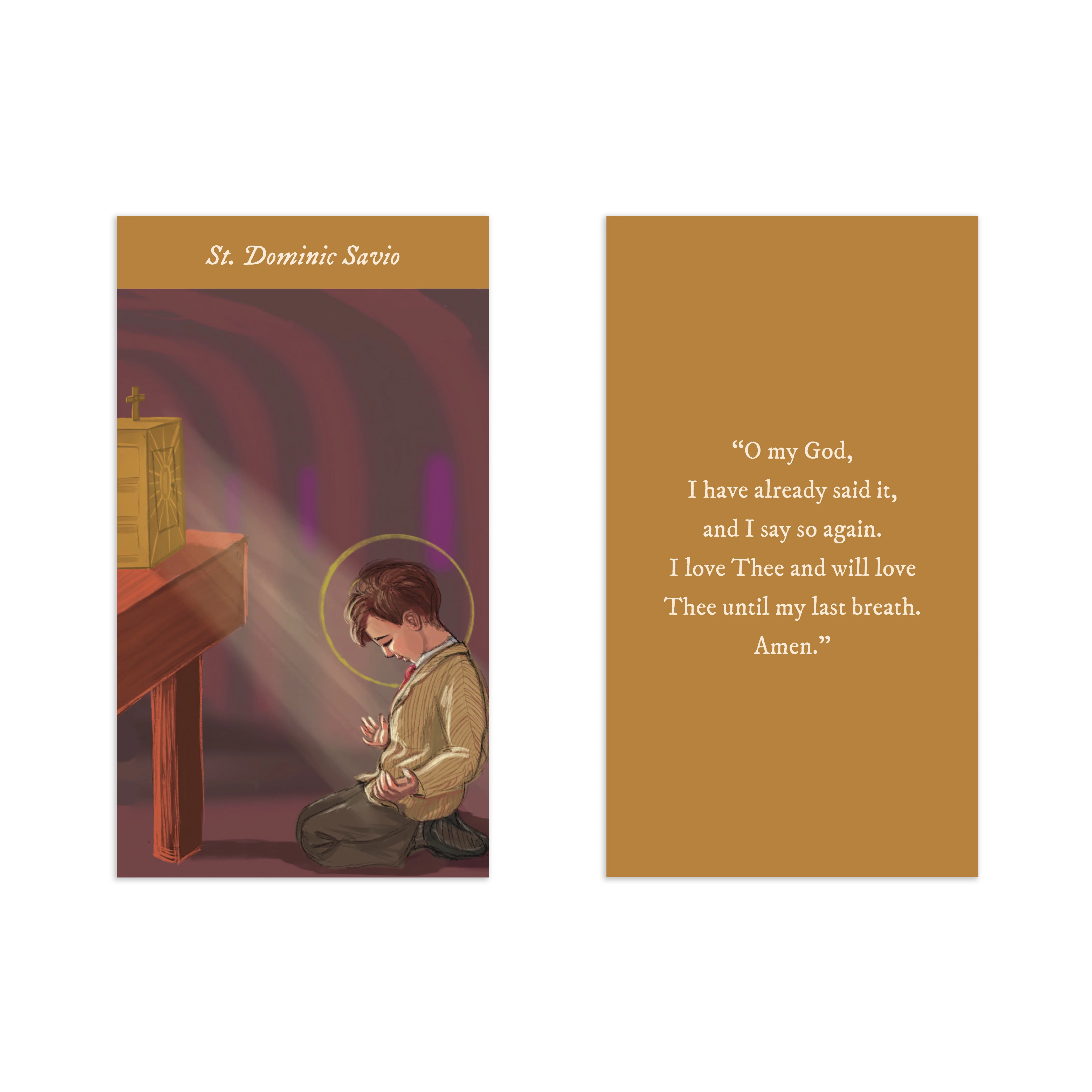 Received Saint Prayer Cards (10 Sets of 12 Cards) - Image 3