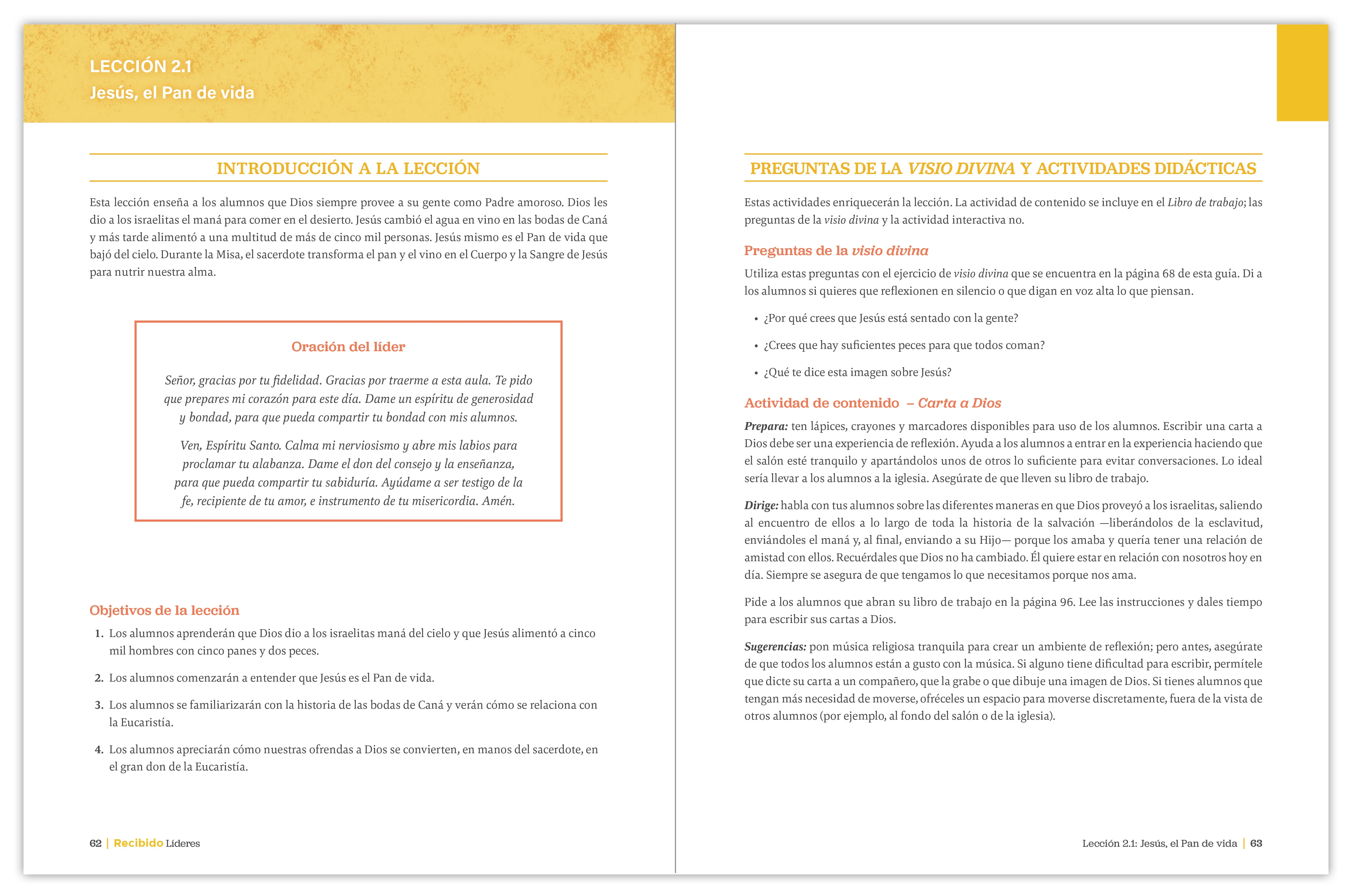 Received First Edition: Your Journey to First Communion Leader's Guide (Includes Online Leader's Access) - Image 19