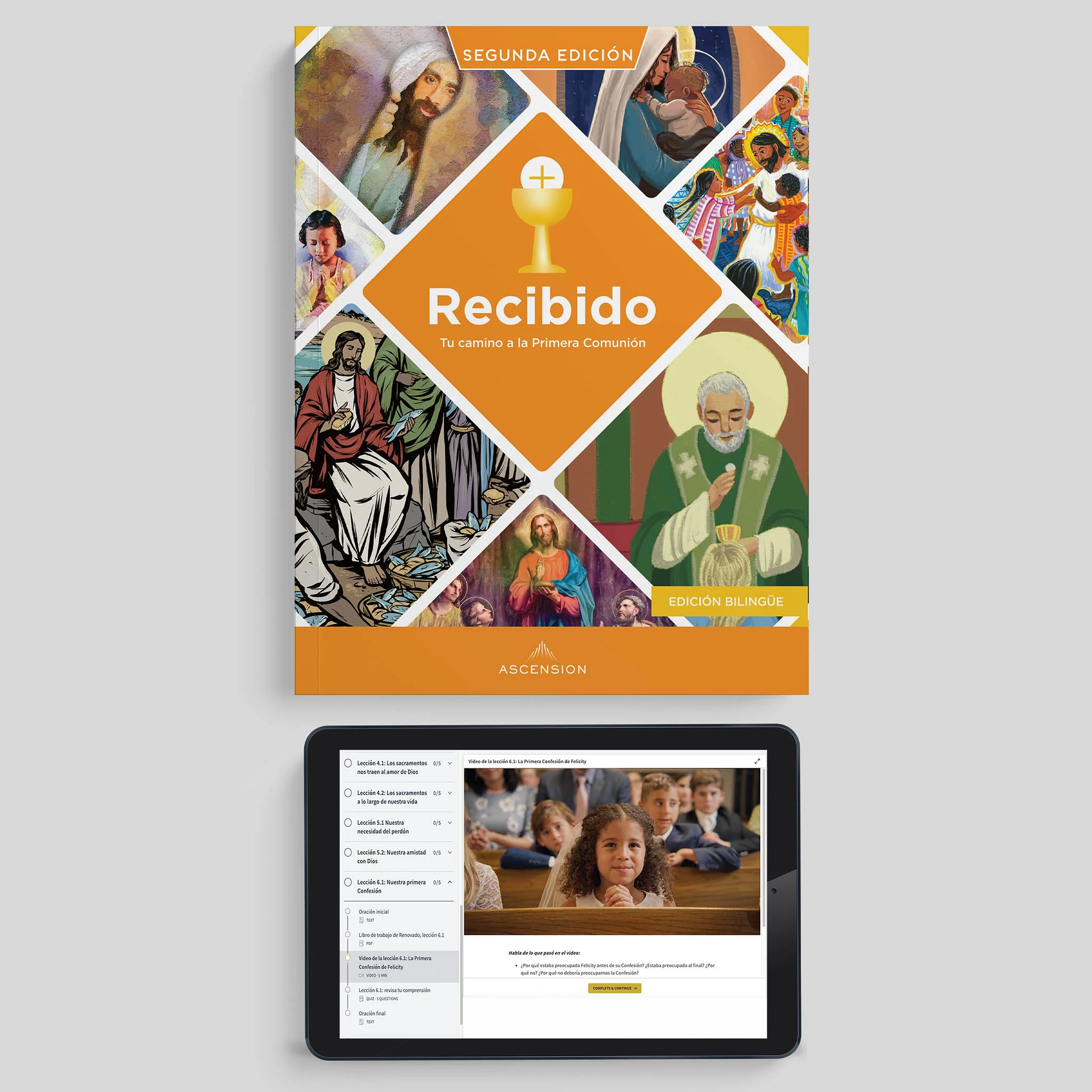 Received Second Edition: Your Journey to First Communion Student Workbook with Online Access - Image 2