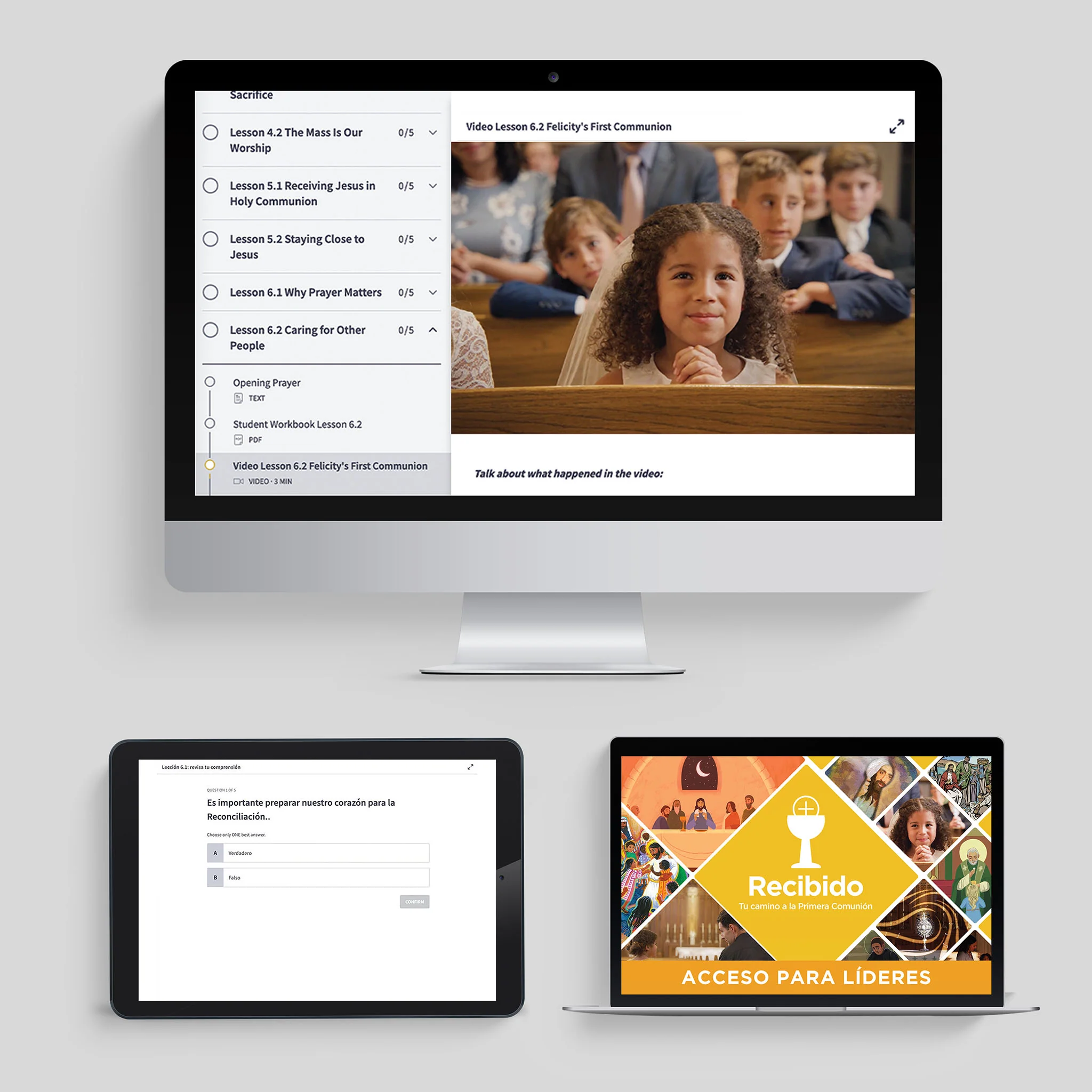 Received First Edition: Your Journey to First Communion Leader's Access - Image 2