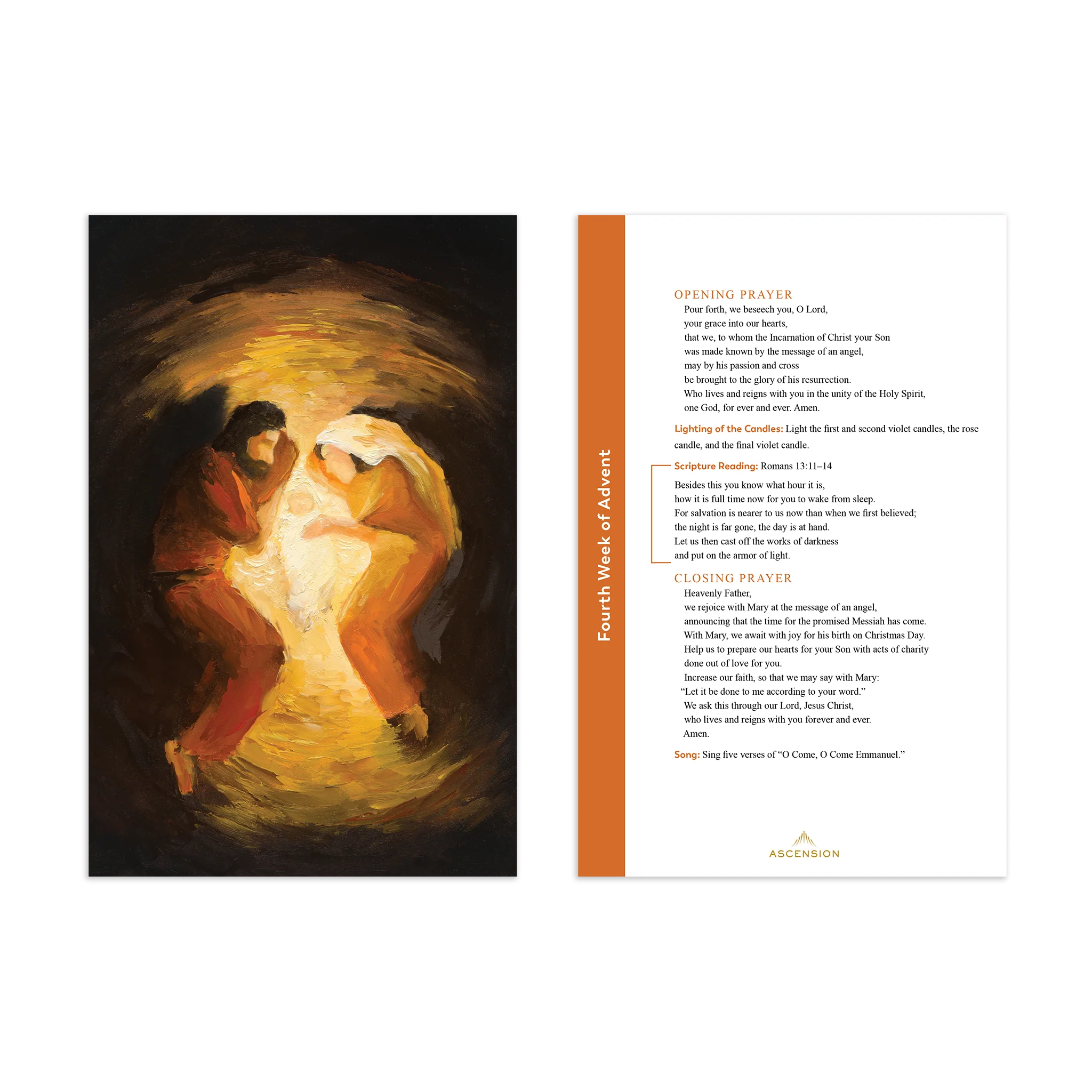 Rejoice! Advent Meditations with the Holy Family Journal and Advent Prayer Cards Bundle - Image 5