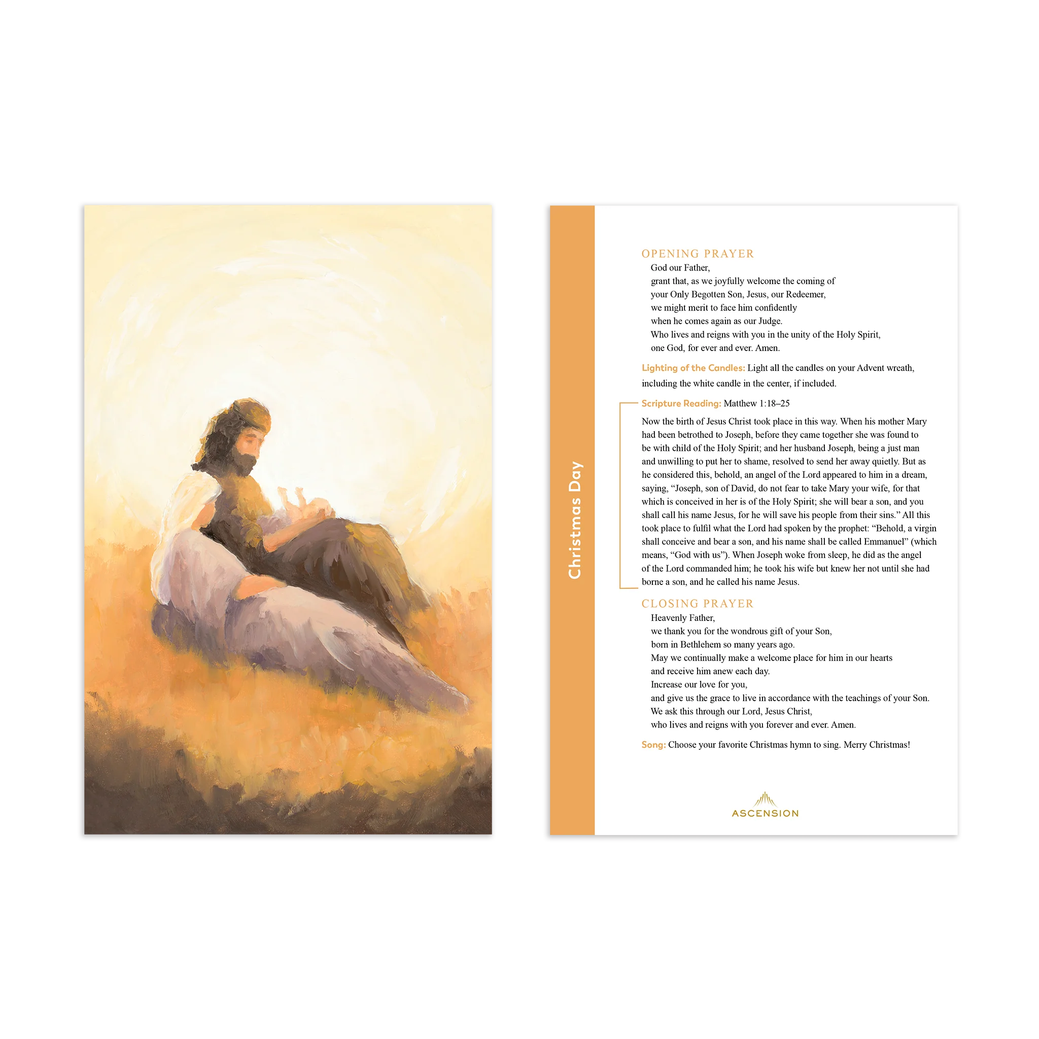 Rejoice! Advent Meditations with the Holy Family Journal and Advent Prayer Cards Bundle - Image 6