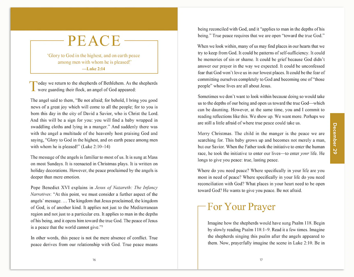 Rejoice and Be Glad, A Journey Through Christmas with the Holy Family, Journal - Image 5
