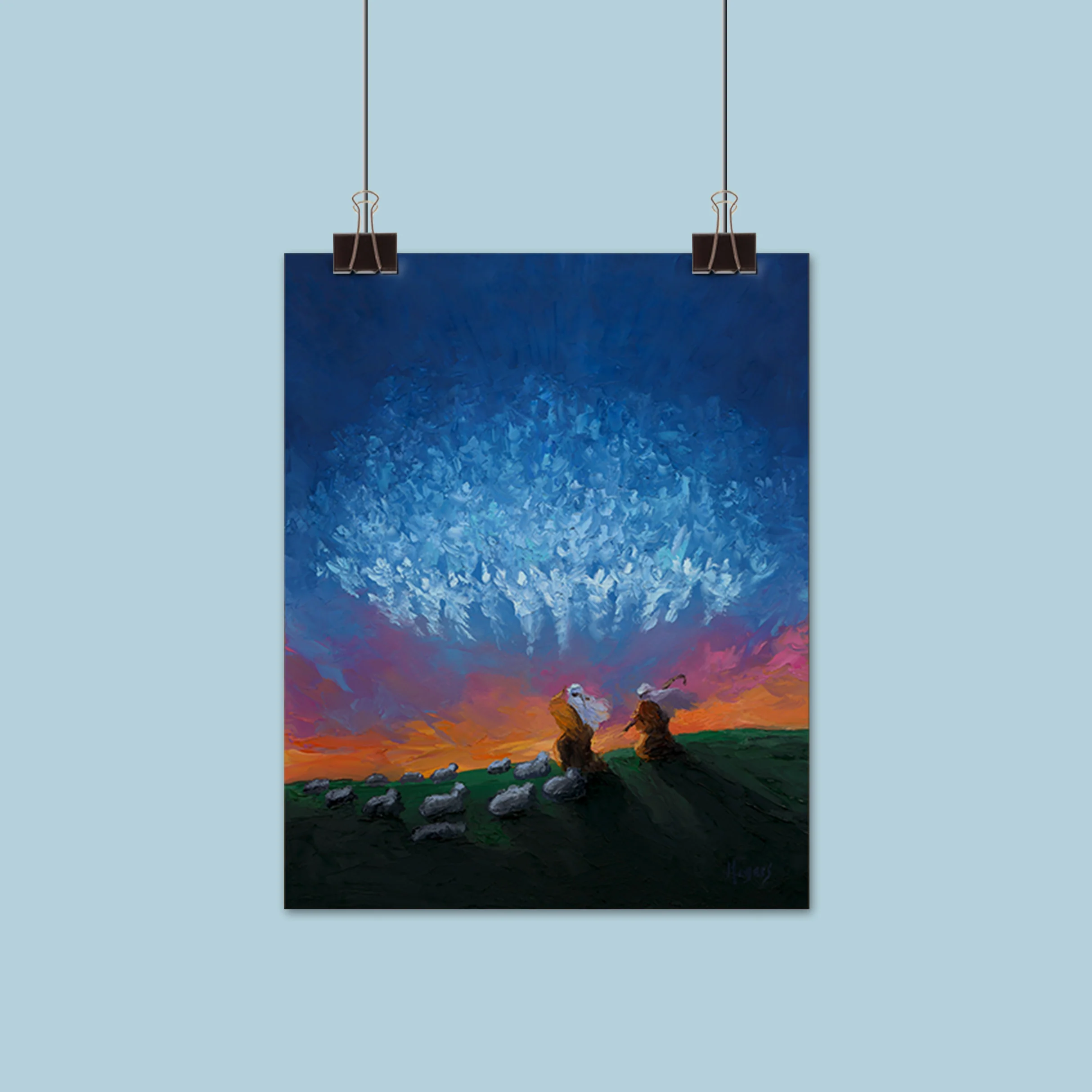 Rejoice! Fine Art Print: Glory to God in the Highest - Image 3