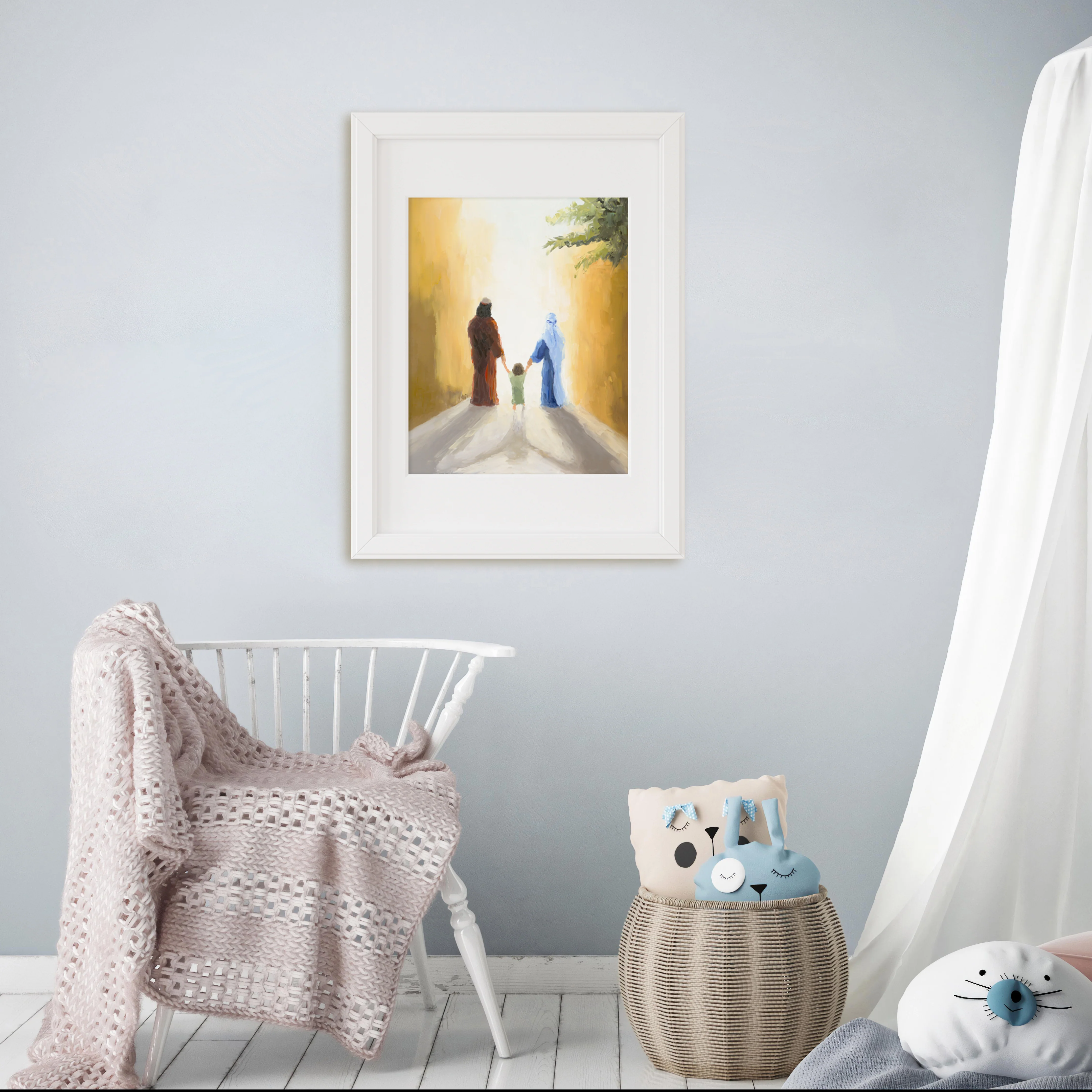 Rejoice! Art Prints: Holy Family Walk - Image 3