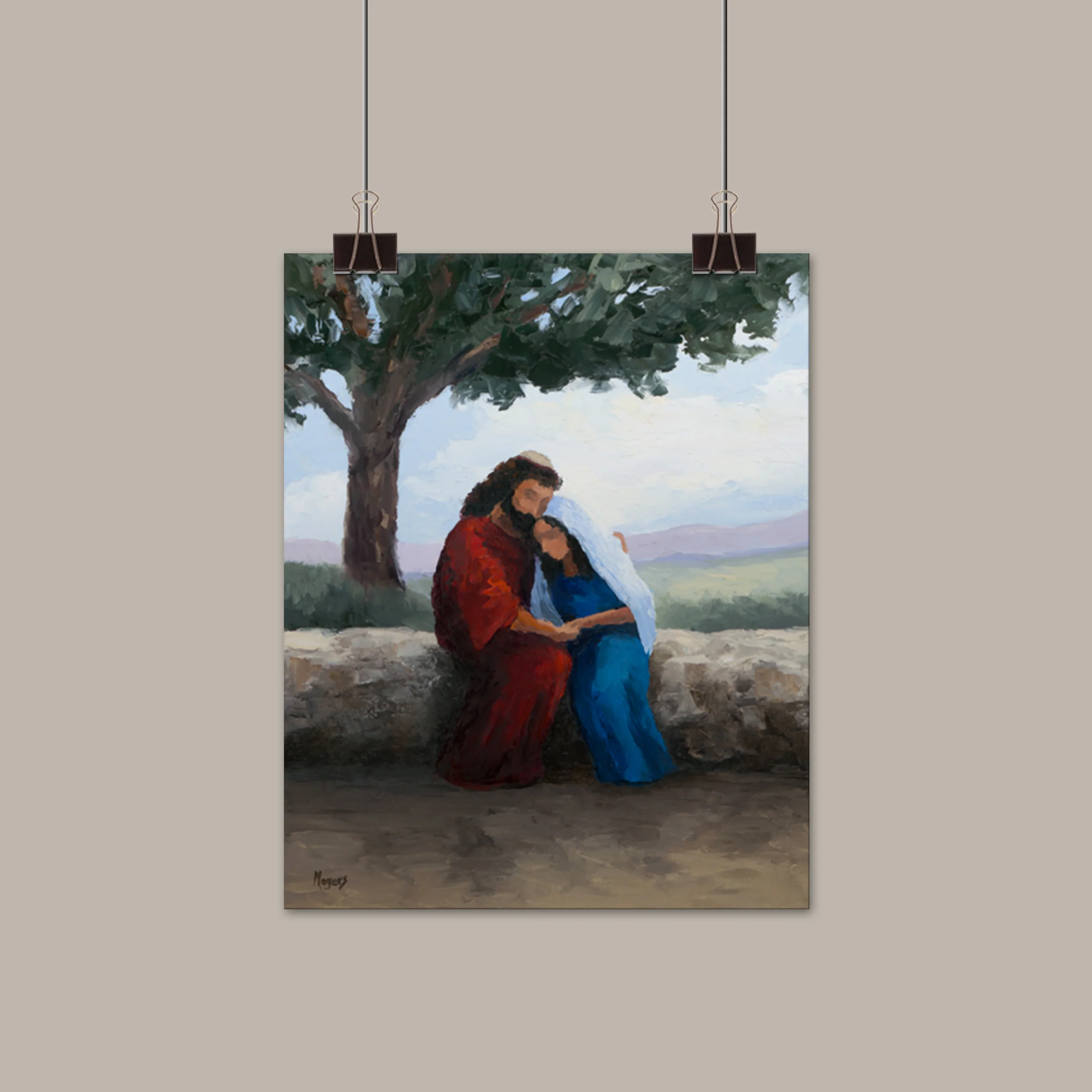 Rejoice! Art Prints: Joseph Takes Mary - Image 3