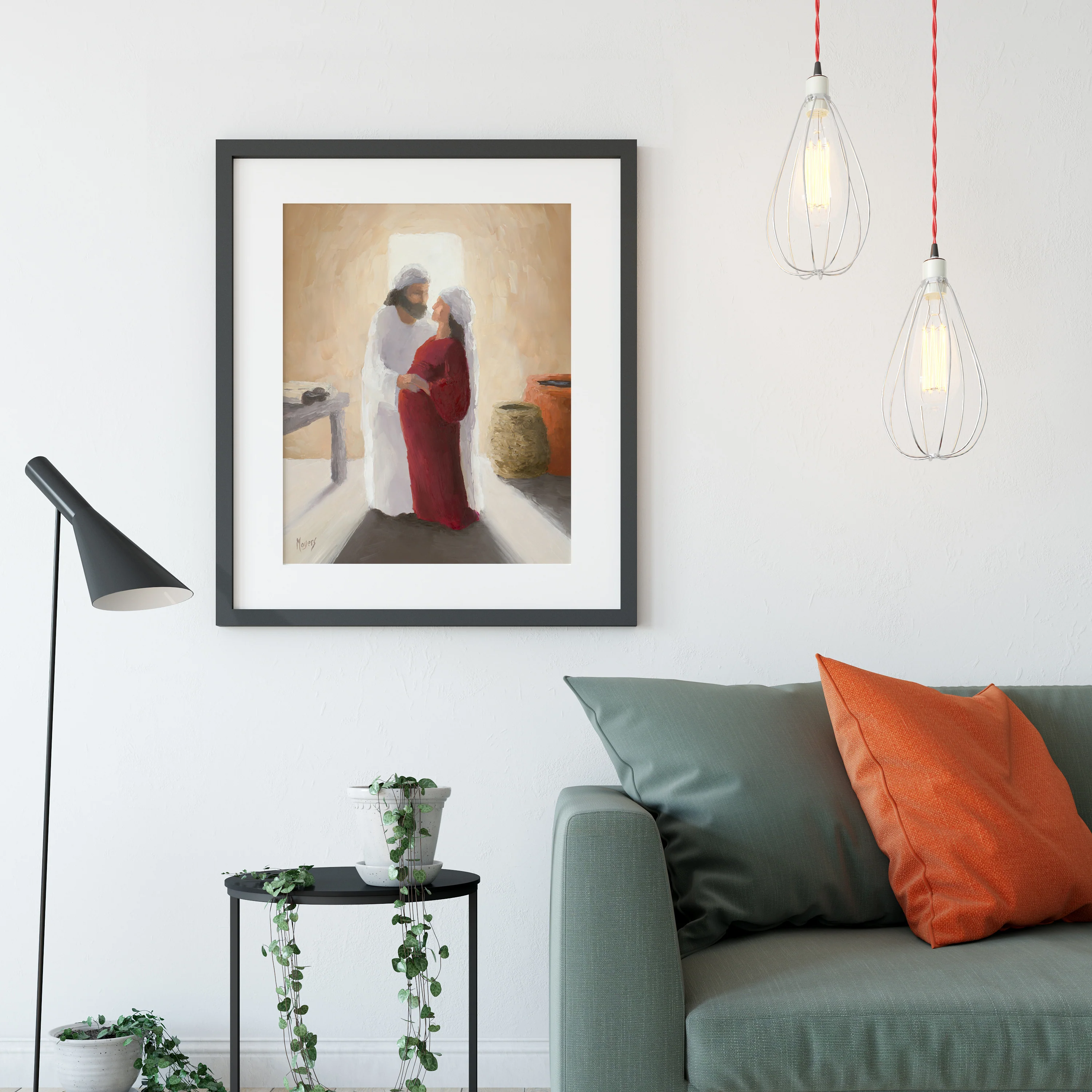 Rejoice! Art Prints: Zechariah and Elizabeth - Image 2
