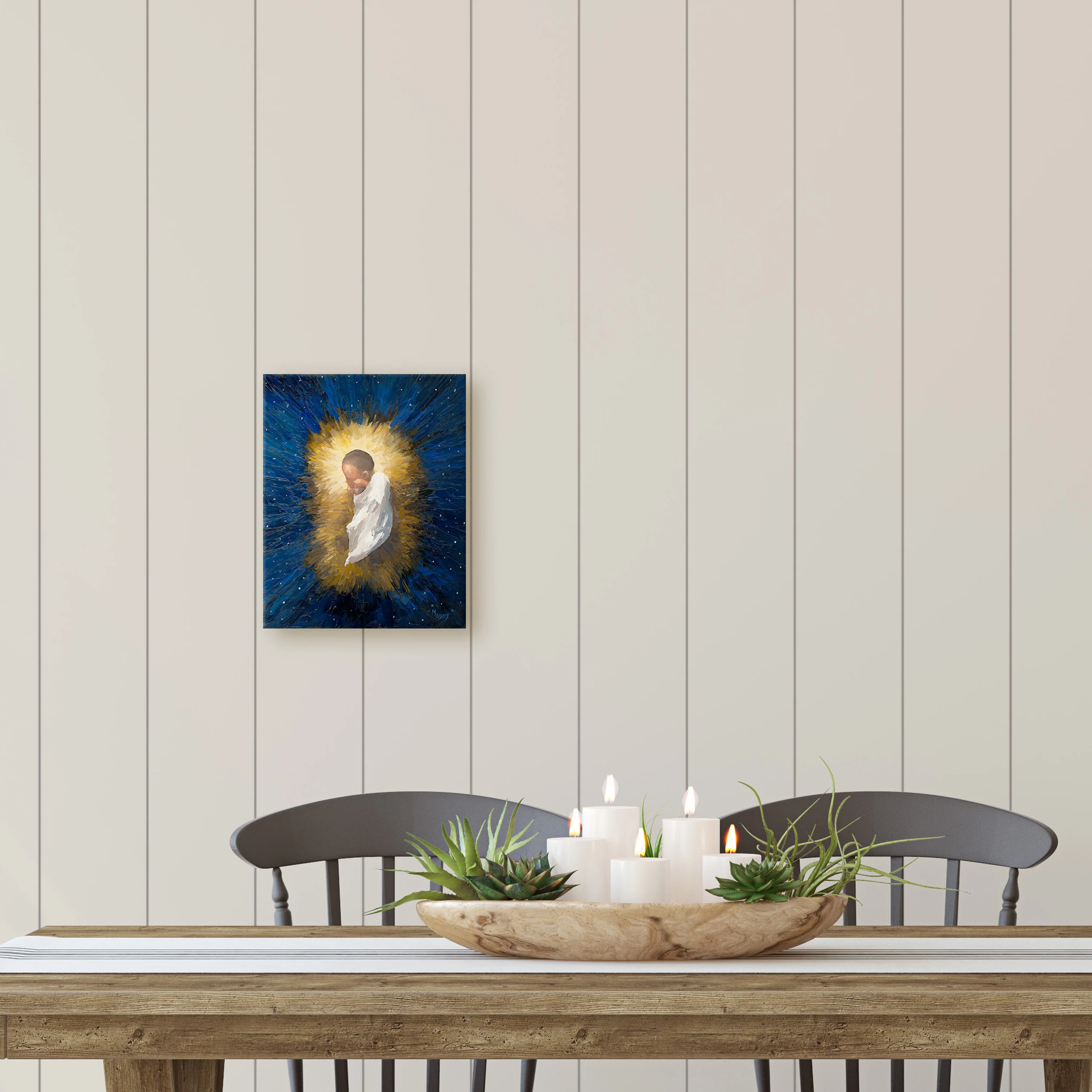 Rejoice! Fine Art Canvas Print: The Word Became Flesh - Image 2