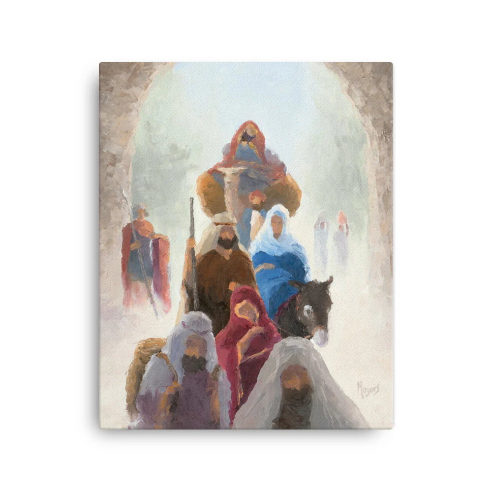 Rejoice! Fine Art Canvas Prints: Caravan to Bethlehem - Image 2