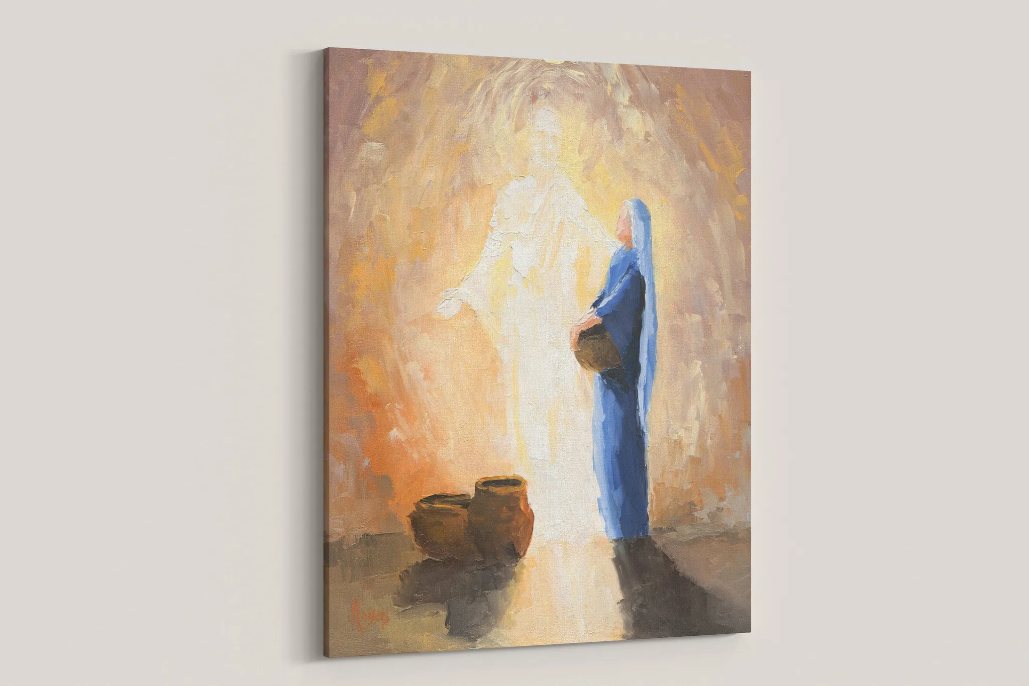 Rejoice! Fine Art Canvas Prints: The Annunciation - Image 2
