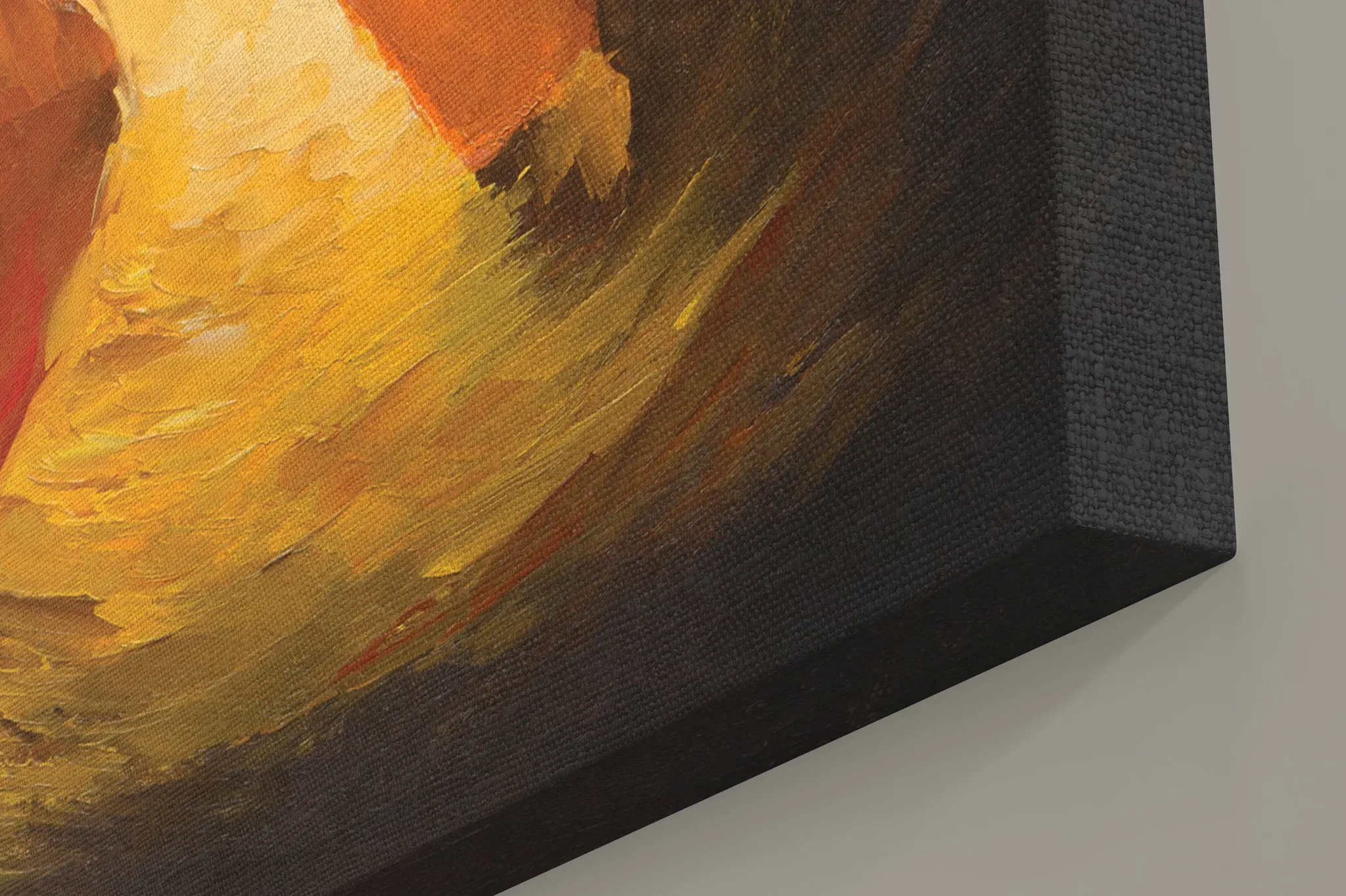 Rejoice! Fine Art Canvas Prints: The Manger - Image 3