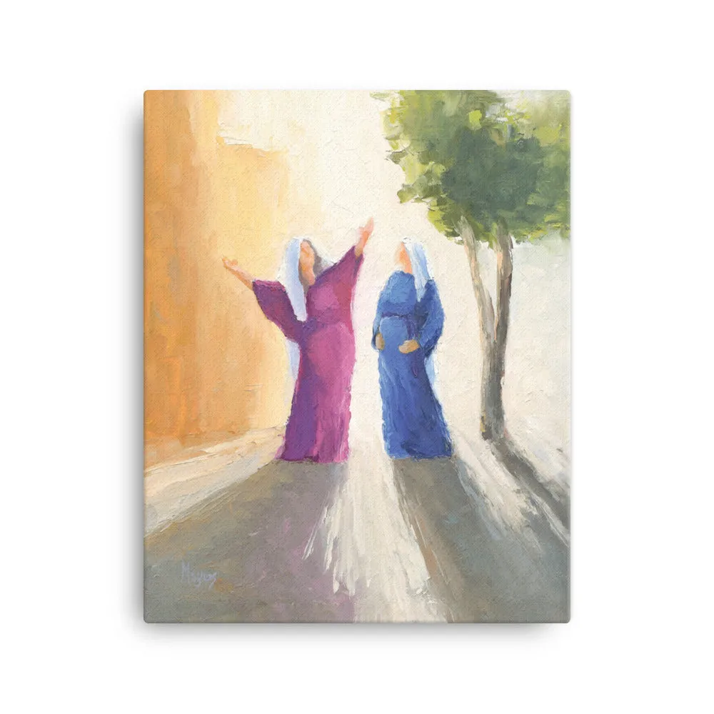 Rejoice! Fine Art Canvas Prints: The Visitation - Image 4