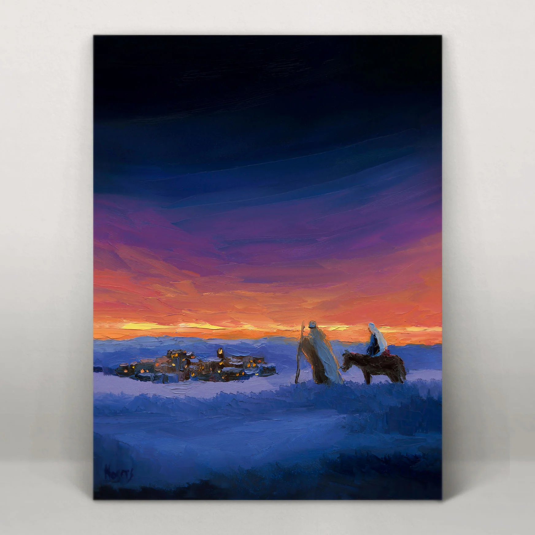 Rejoice! Fine Art Print: Approaching Bethlehem - Image 3