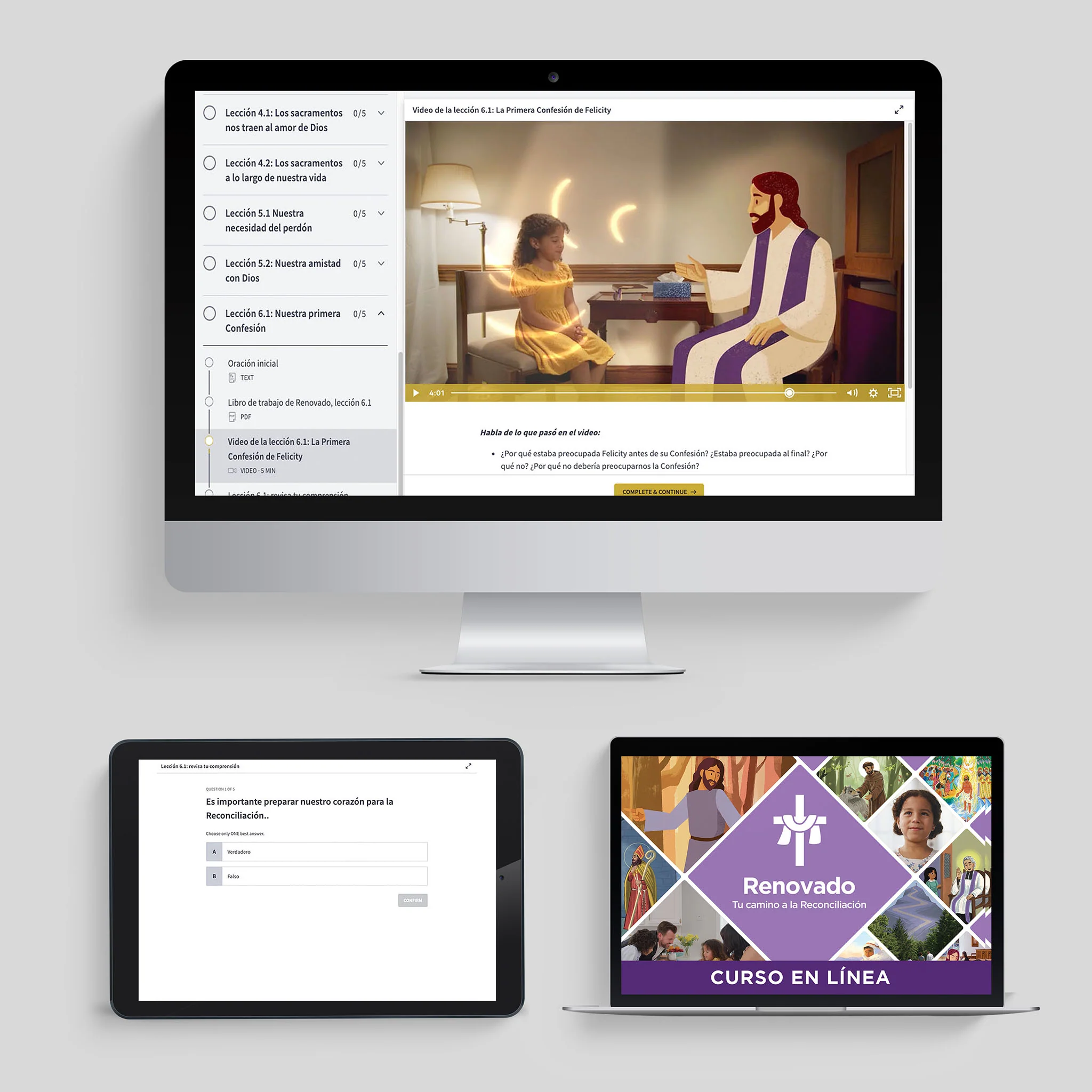 Renewed Second Edition: Your Journey to First Reconciliation, Online Course - Image 4
