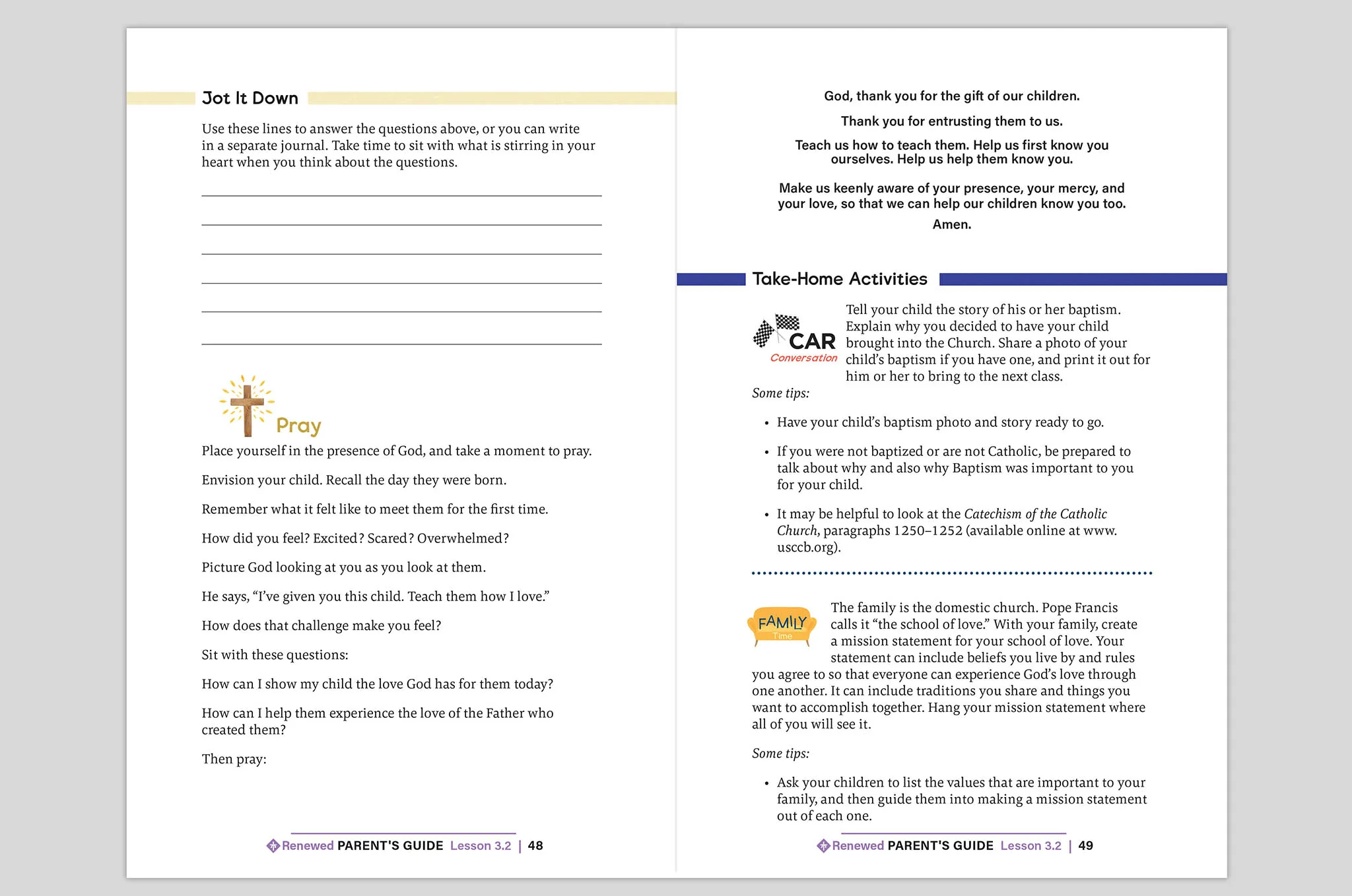 Renewed: Your Journey to First Reconciliation Parent's Guide - Image 4