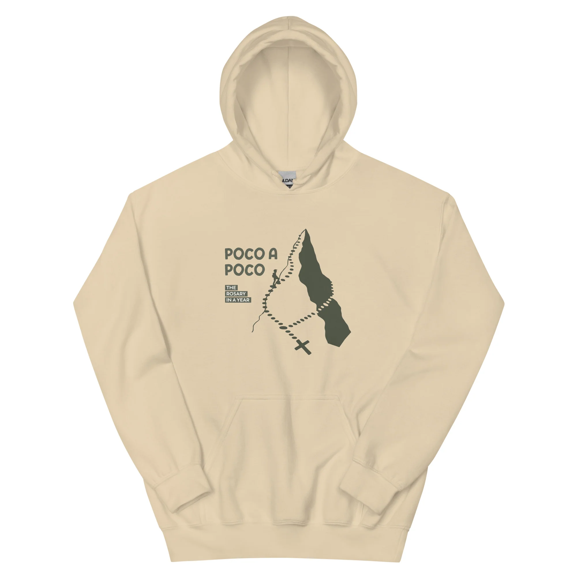 Rosary in a Year Poco a Poco Unisex Hoodie - Image 5