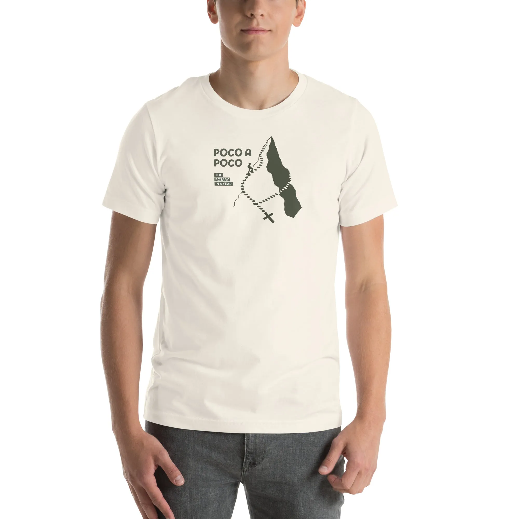 Rosary in a Year Poco a Poco Unisex Shirt - Image 4