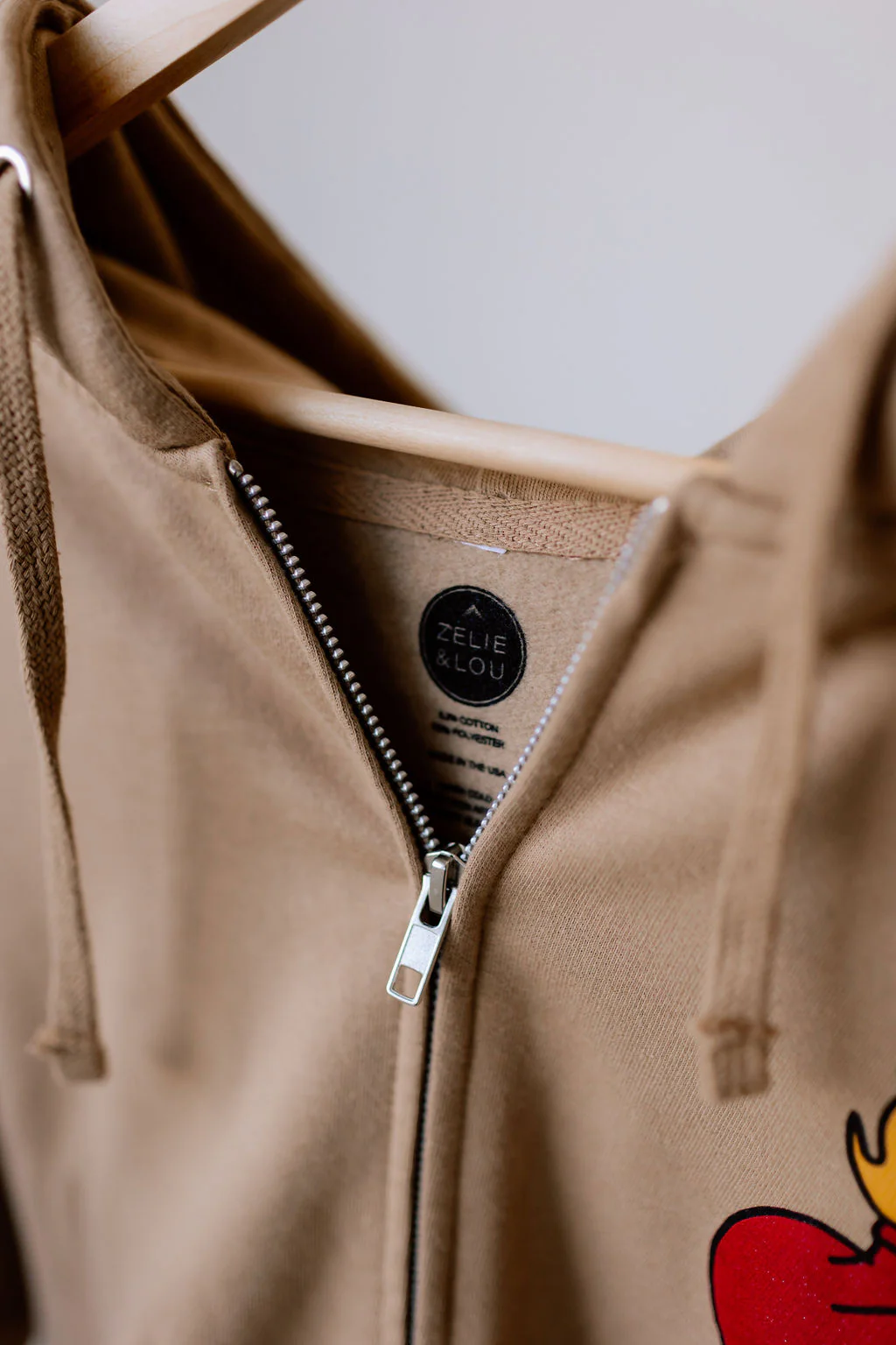 "Our Hearts Are Restless" / St. Augustine Hoodie - Image 4