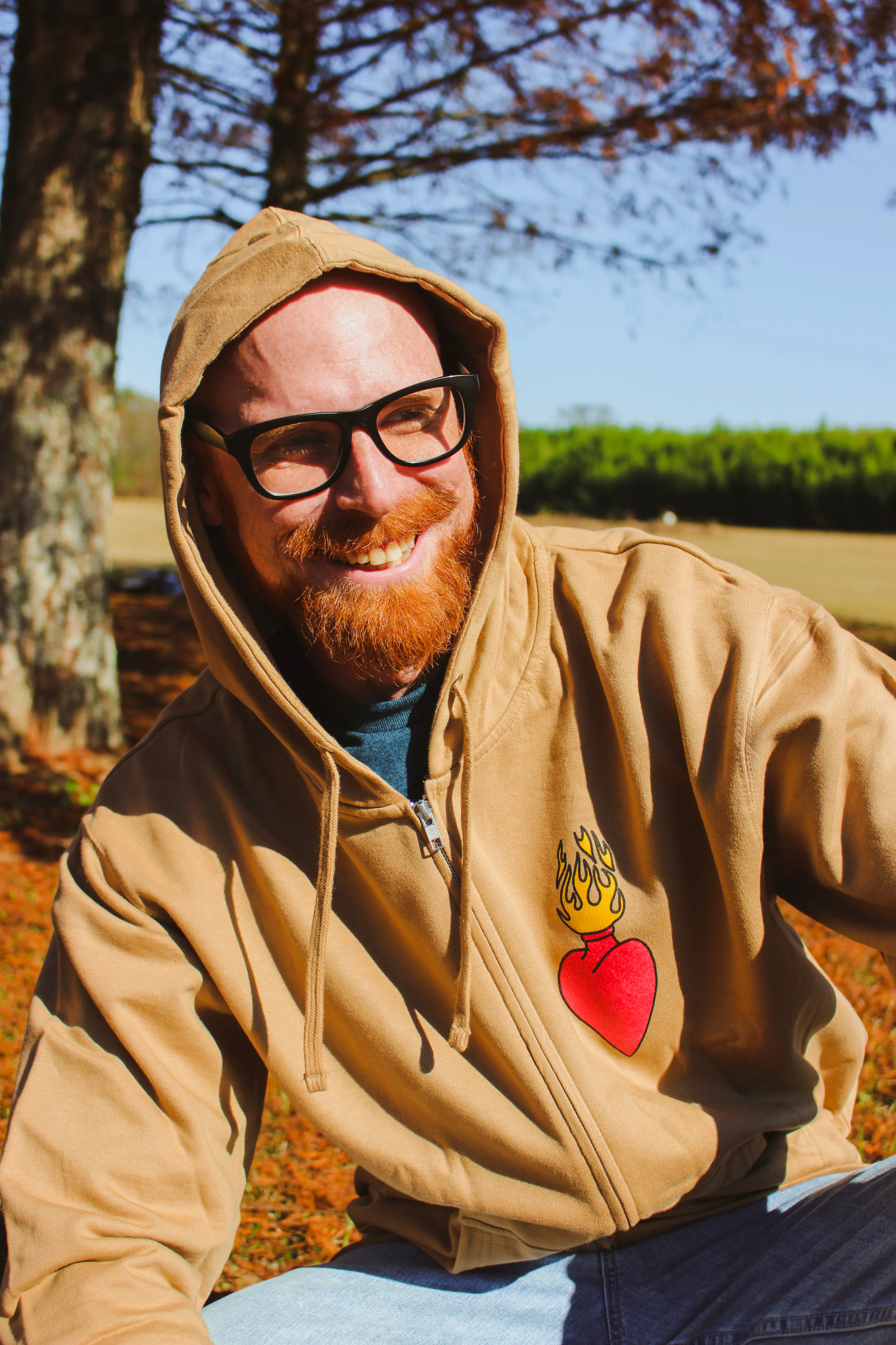 "Our Hearts Are Restless" / St. Augustine Hoodie - Image 8