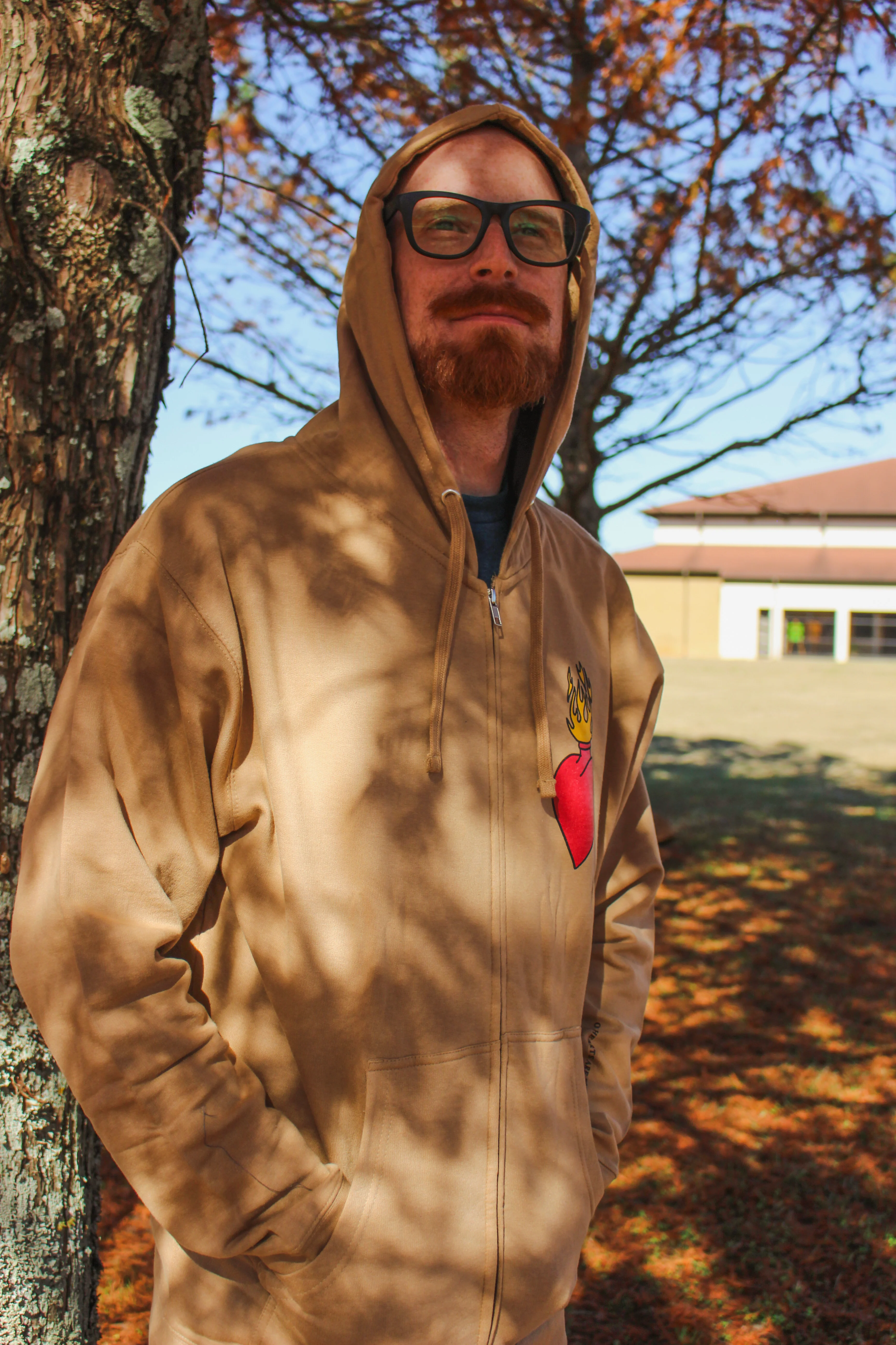 "Our Hearts Are Restless" / St. Augustine Hoodie - Image 9