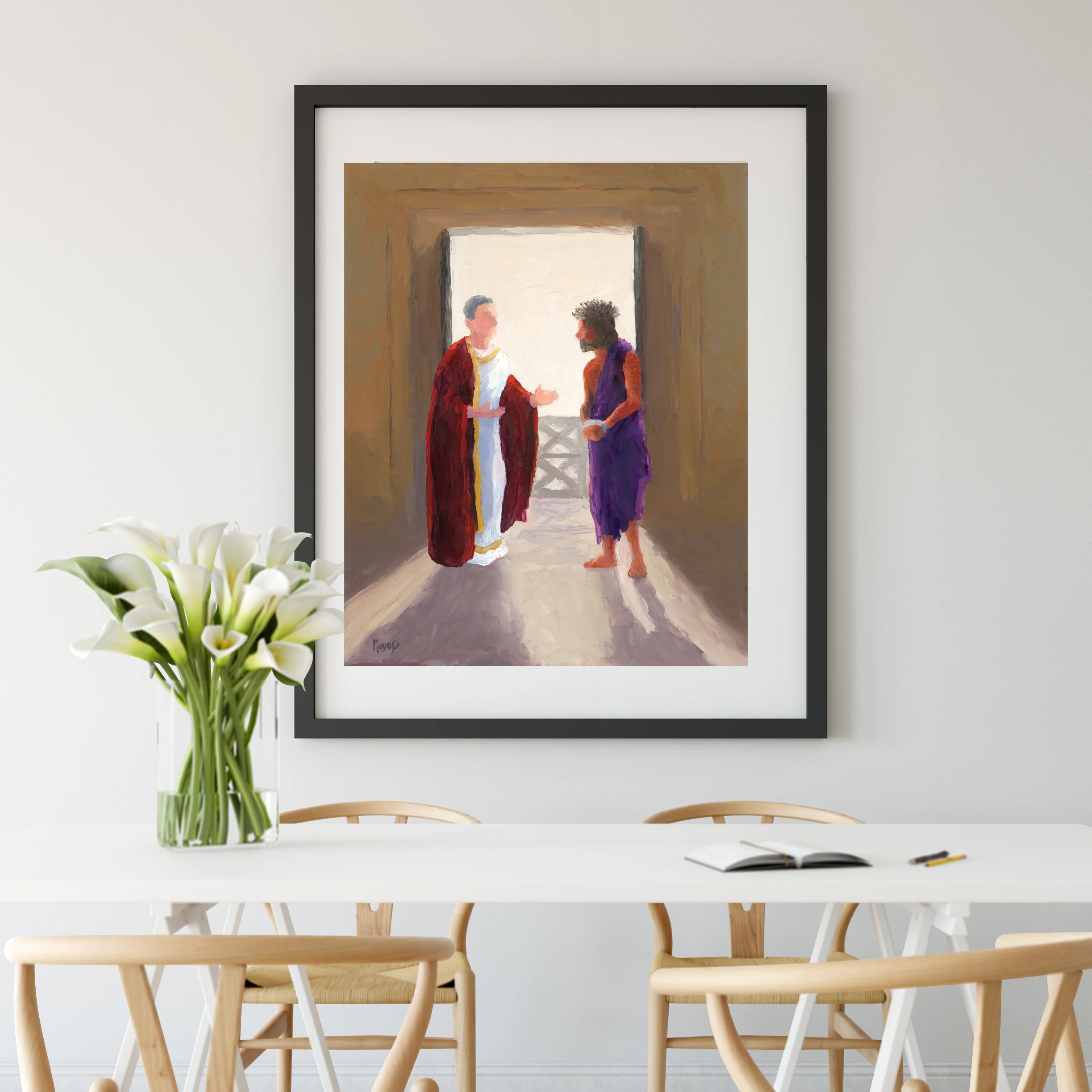 The Ascension Lenten Companion Art Prints: Christ and Pilate - Image 2
