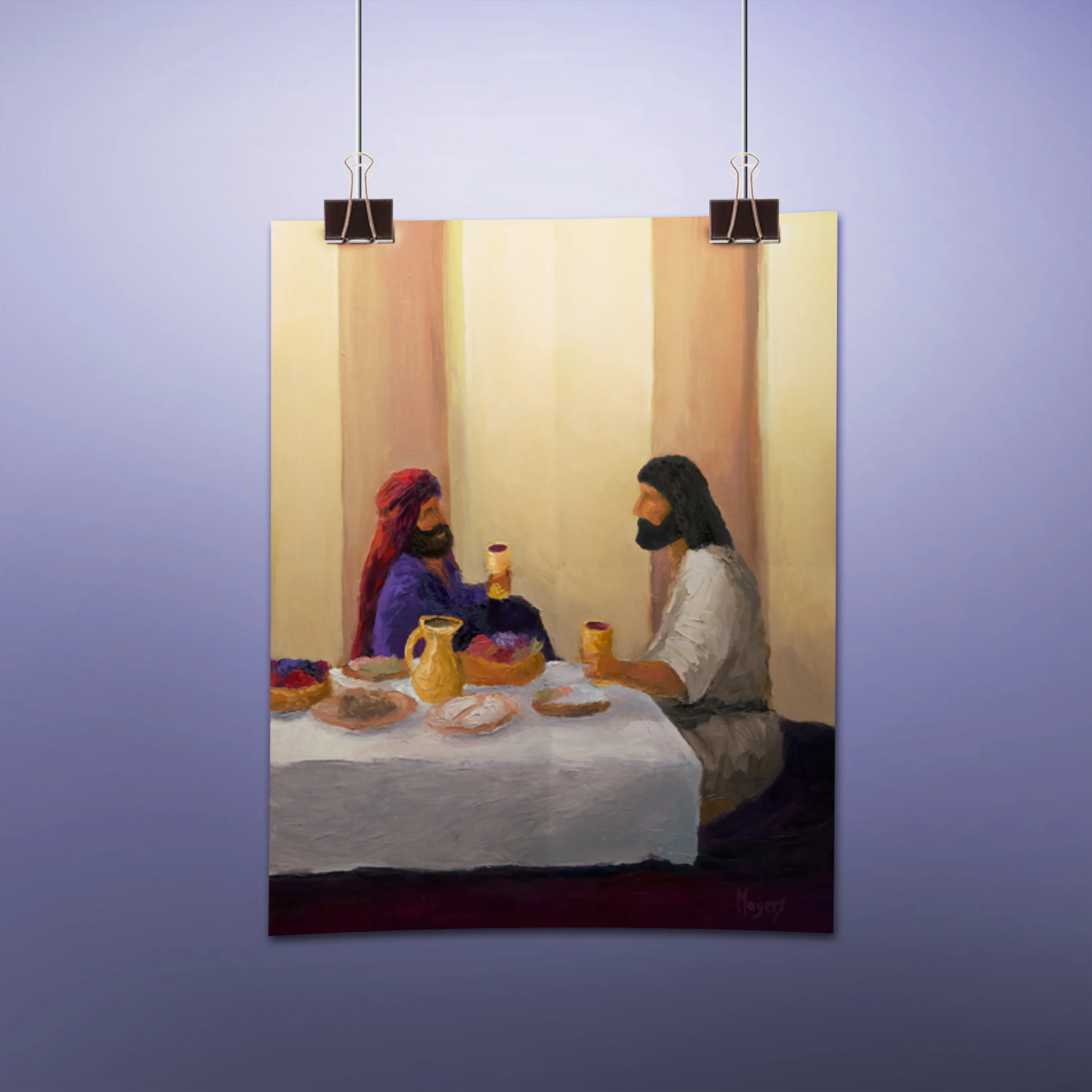 The Ascension Lenten Companion Art Prints: Dining with Zacchaeus - Image 3