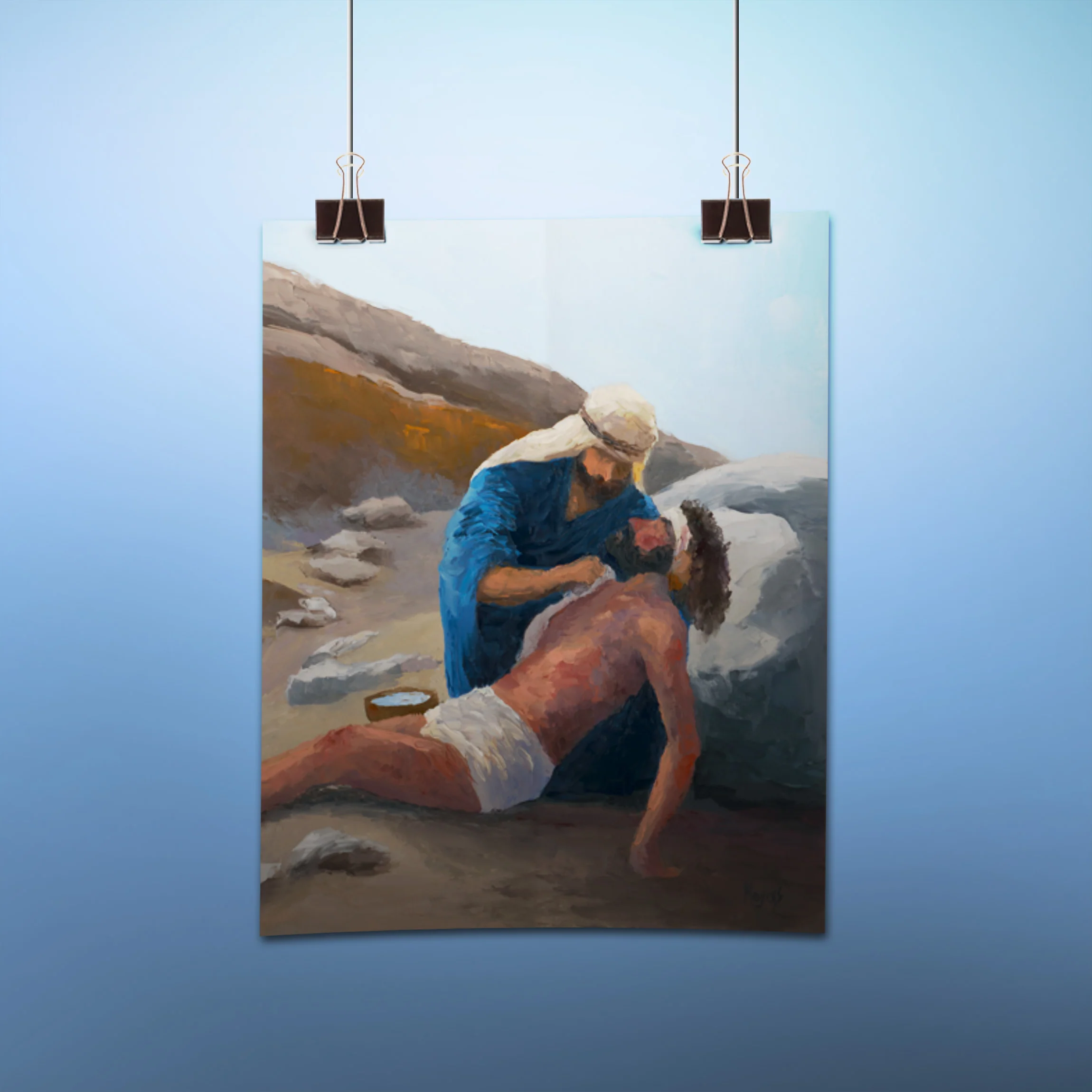 The Ascension Lenten Companion Art Prints: Good Samaritan - Image 3