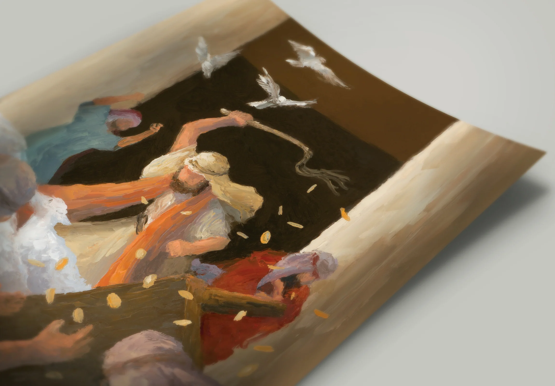 The Ascension Lenten Companion Art Prints: He Cleansed the Temple - Image 2