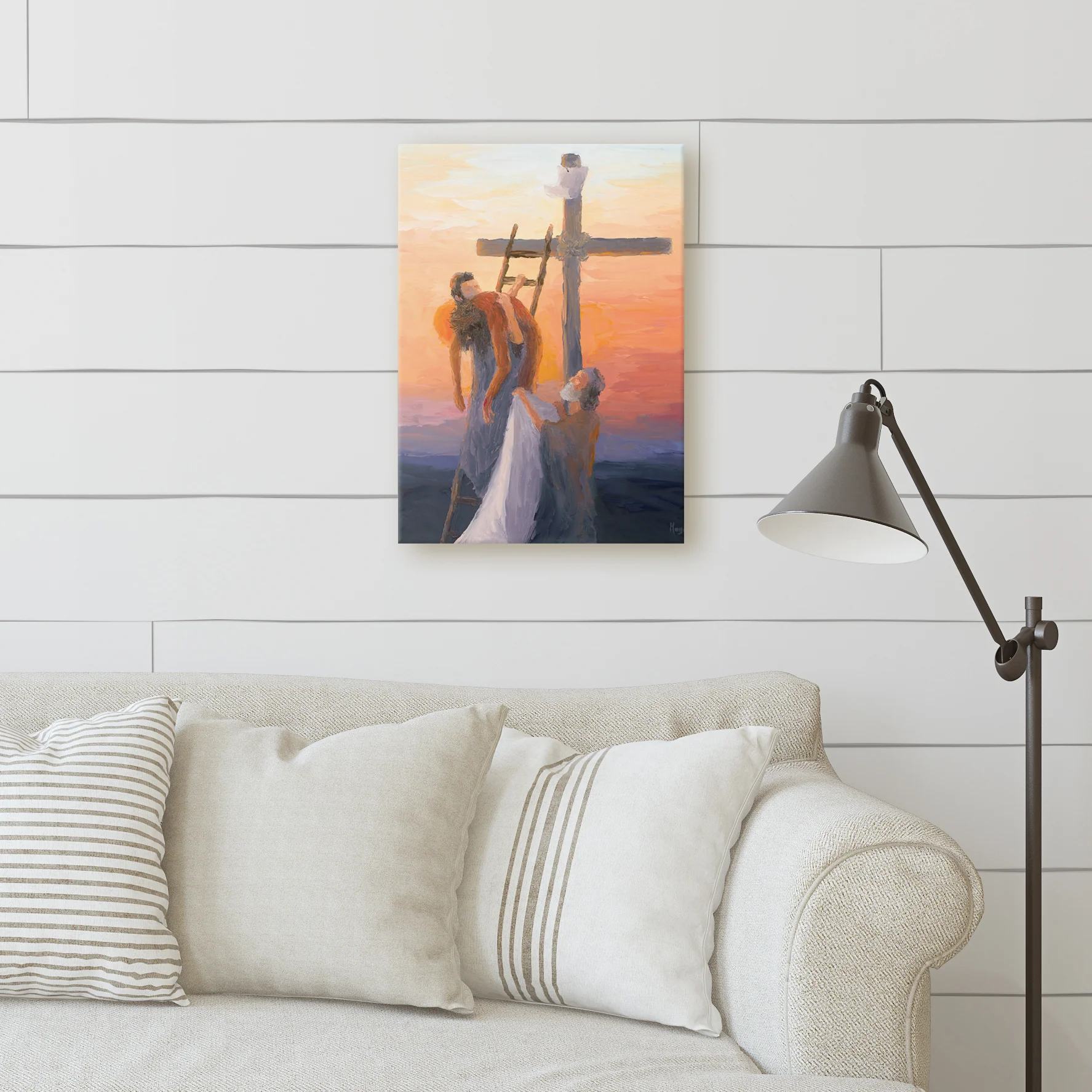 The Ascension Lenten Companion Fine Art Canvas Prints: Descent - Image 2