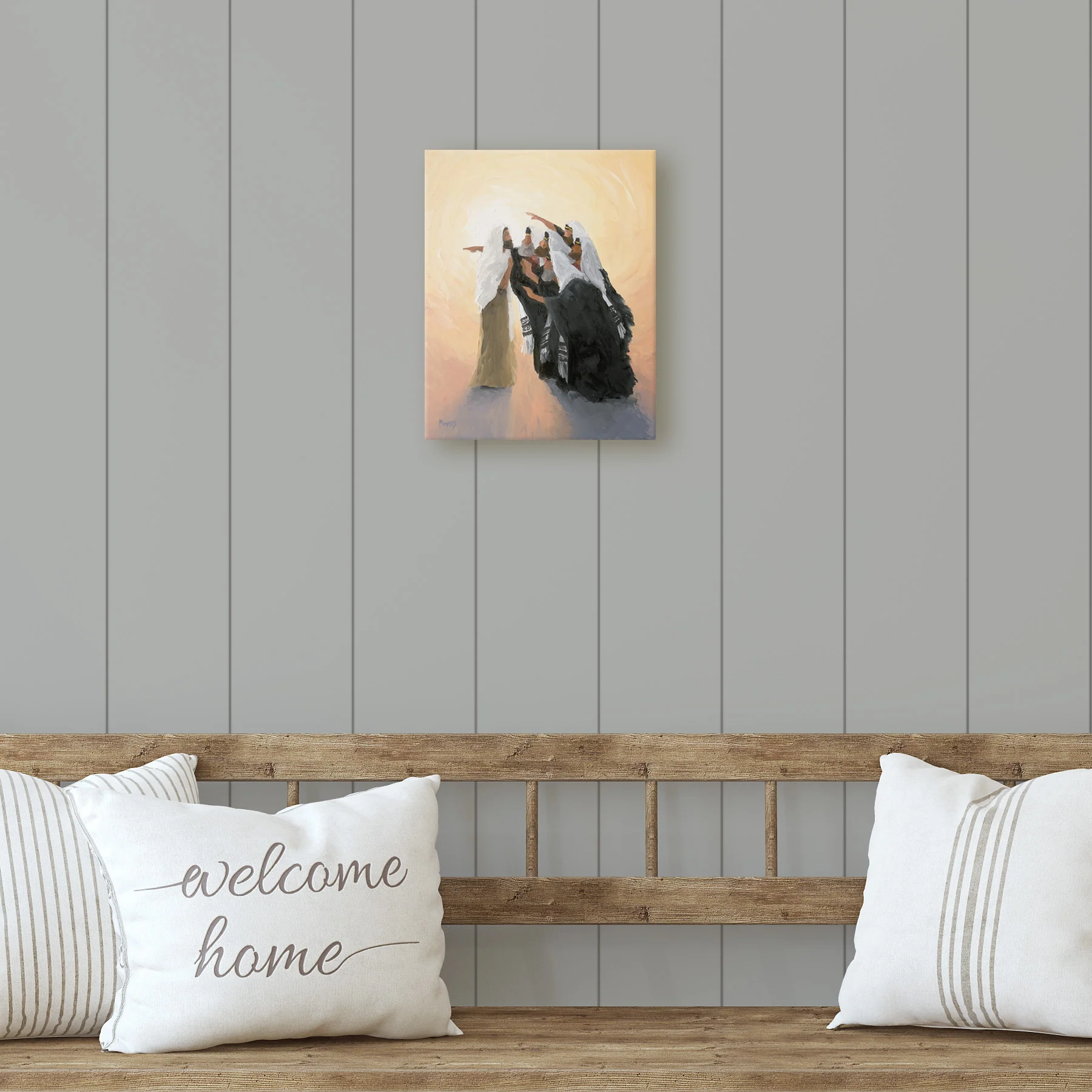 The Ascension Lenten Companion Fine Art Canvas Prints: Get Away - Image 2