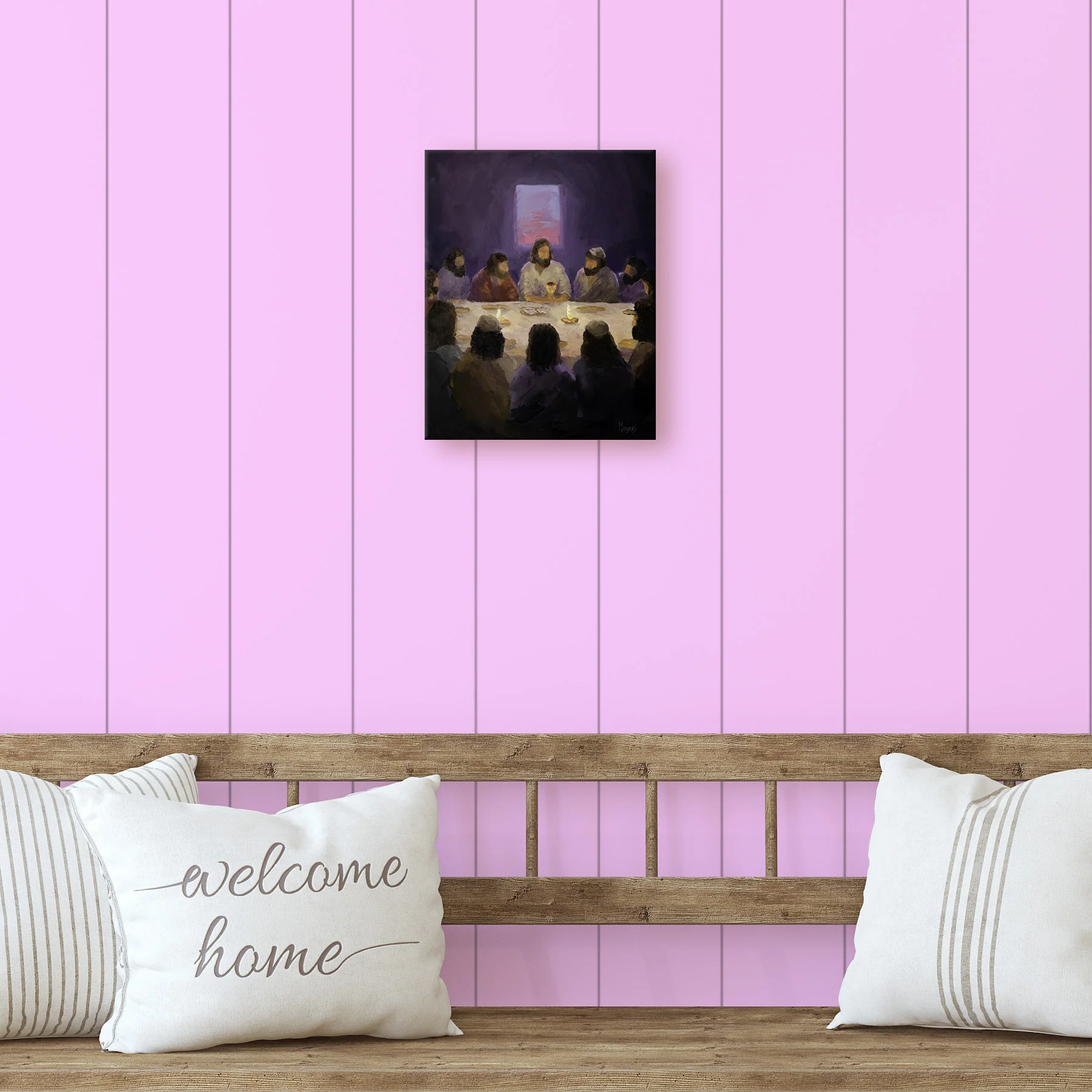The Ascension Lenten Companion Fine Art Canvas Prints: He Took the Cup - Image 2