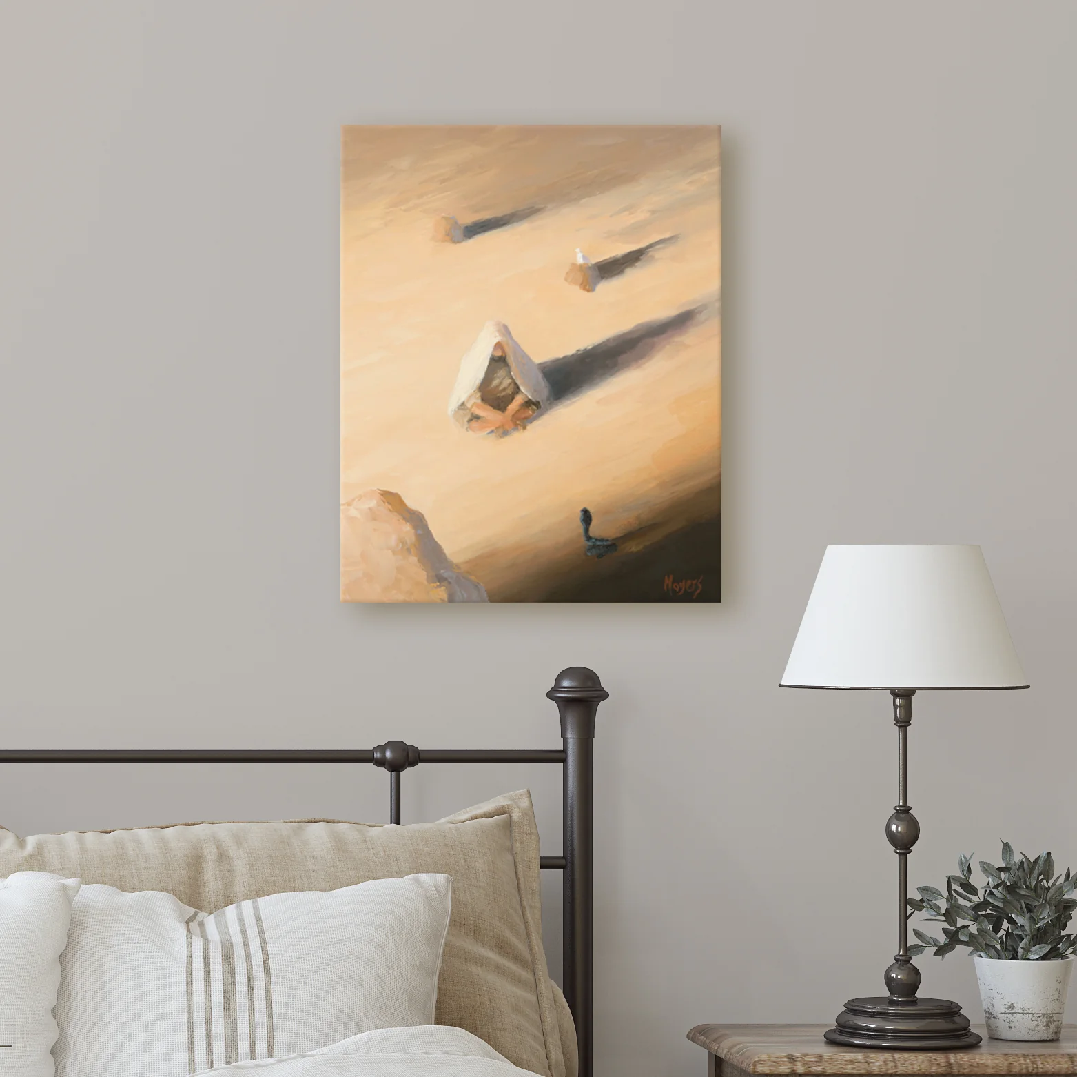 The Ascension Lenten Companion Fine Art Canvas Prints: He Was Tempted - Image 3