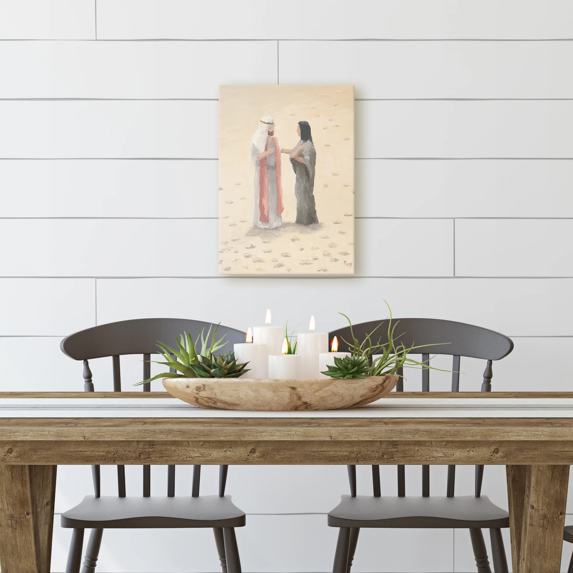 The Ascension Lenten Companion Fine Art Canvas Prints: Neither Do I Condemn You - Image 2