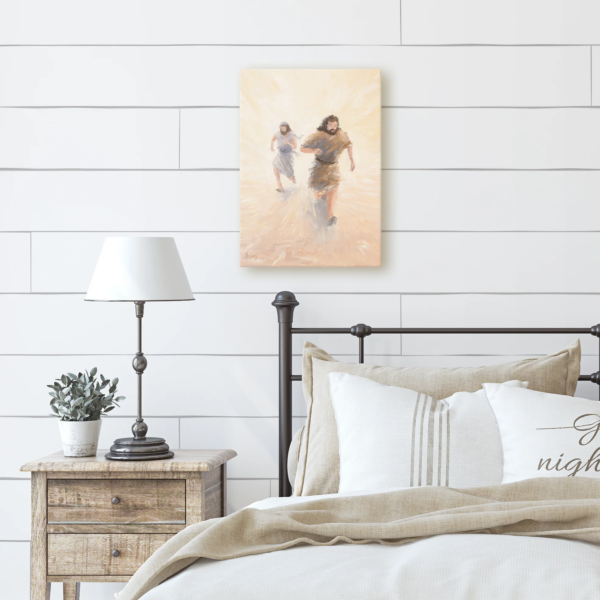 The Ascension Lenten Companion Fine Art Canvas Prints: Race to the Tomb - Image 2