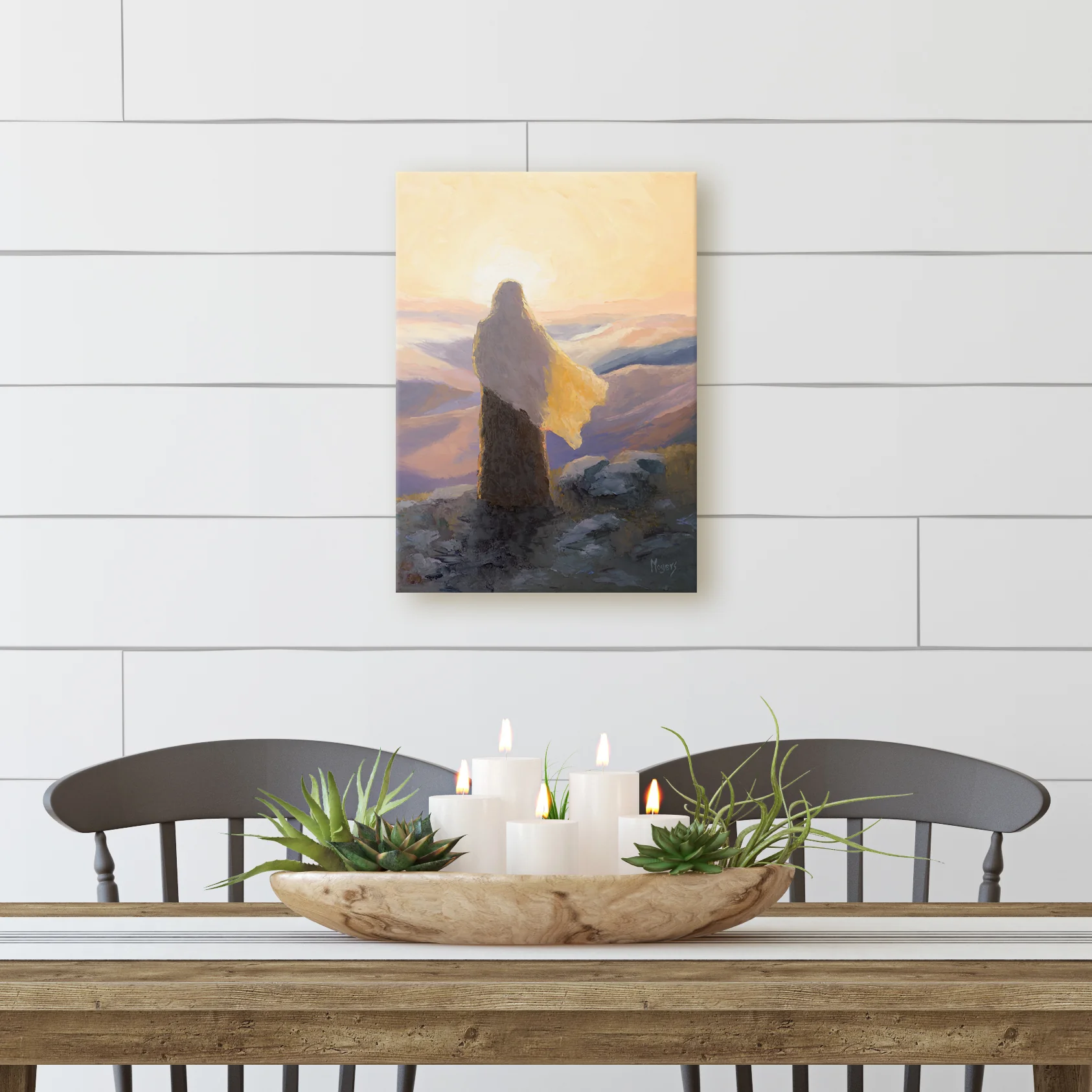 The Ascension Lenten Companion Fine Art Canvas Prints: Wilderness - Image 2