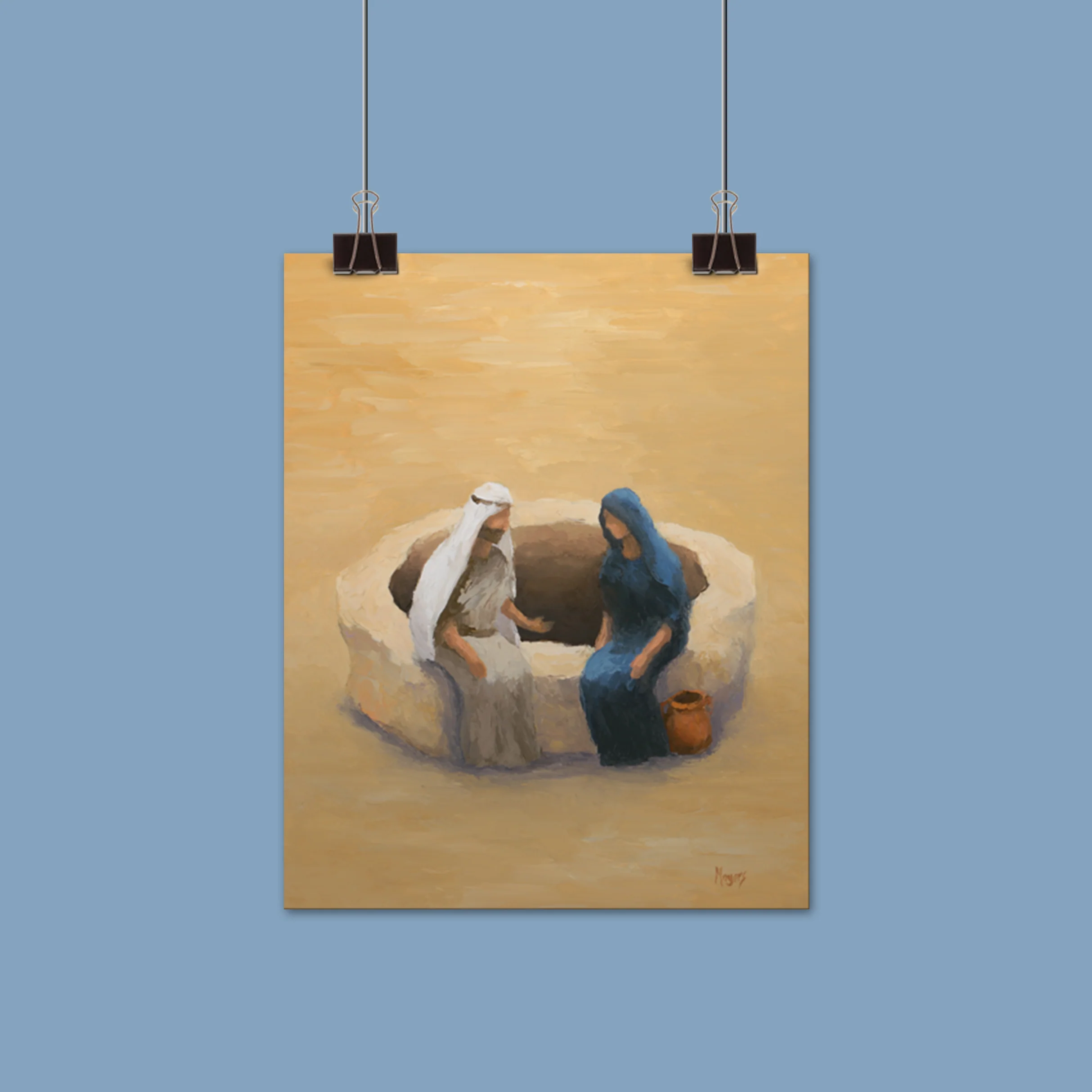 The Ascension Lenten Companion Fine Art Prints: Conversation at the Well - Image 3