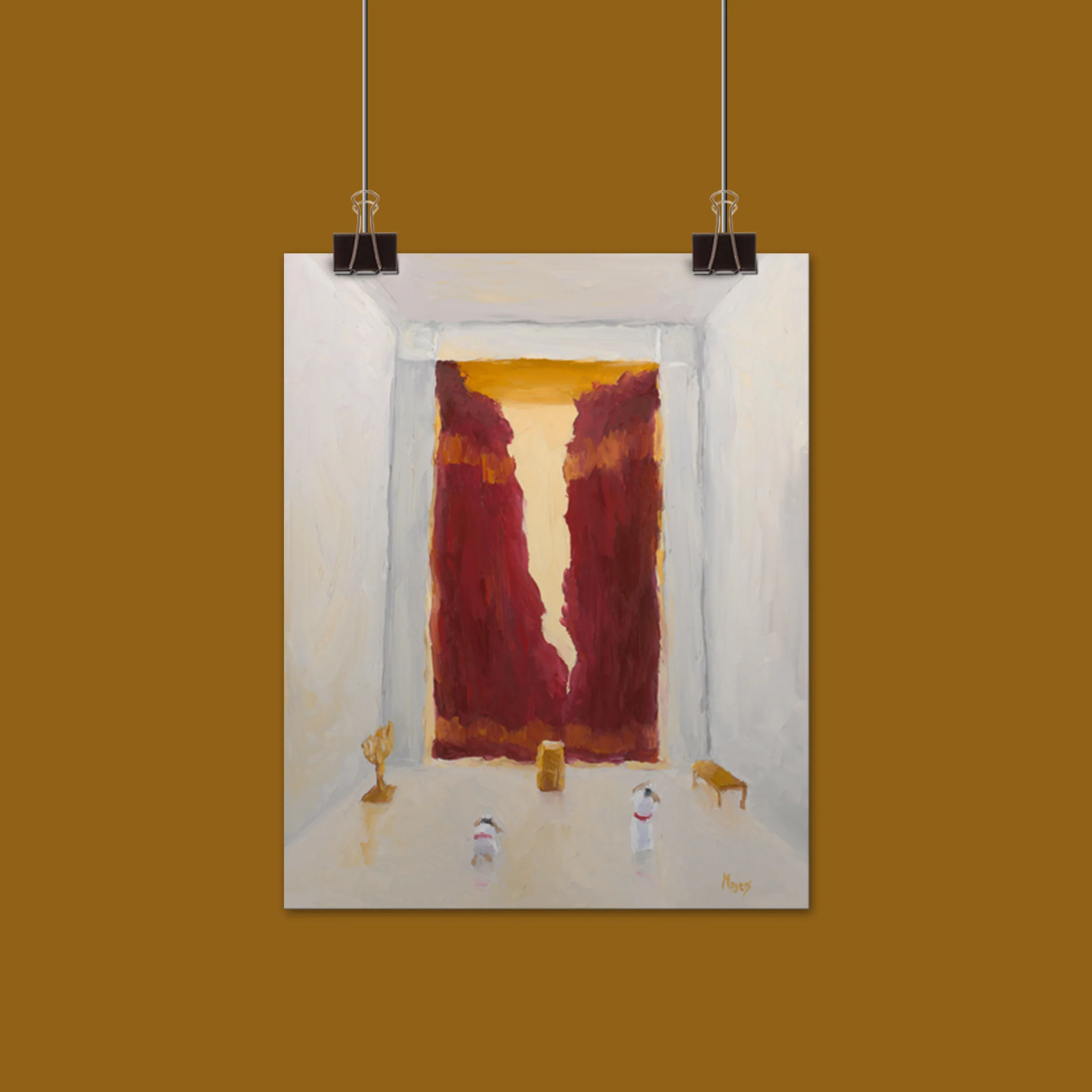 The Ascension Lenten Companion Fine Art Prints: Curtain Torn - Image 3
