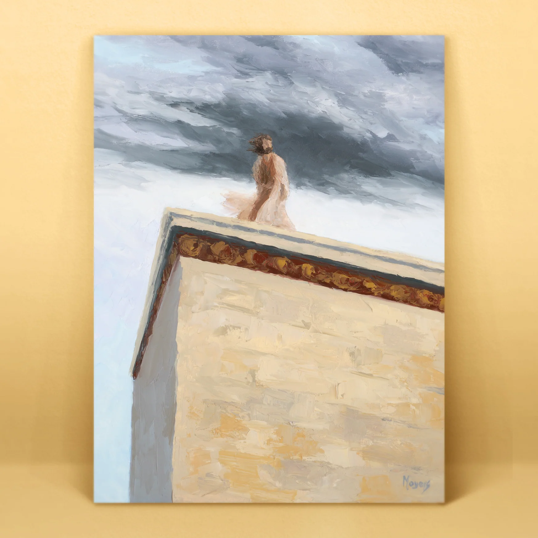 The Ascension Lenten Companion Fine Art Prints: Temptation at the Pinnacle - Image 2