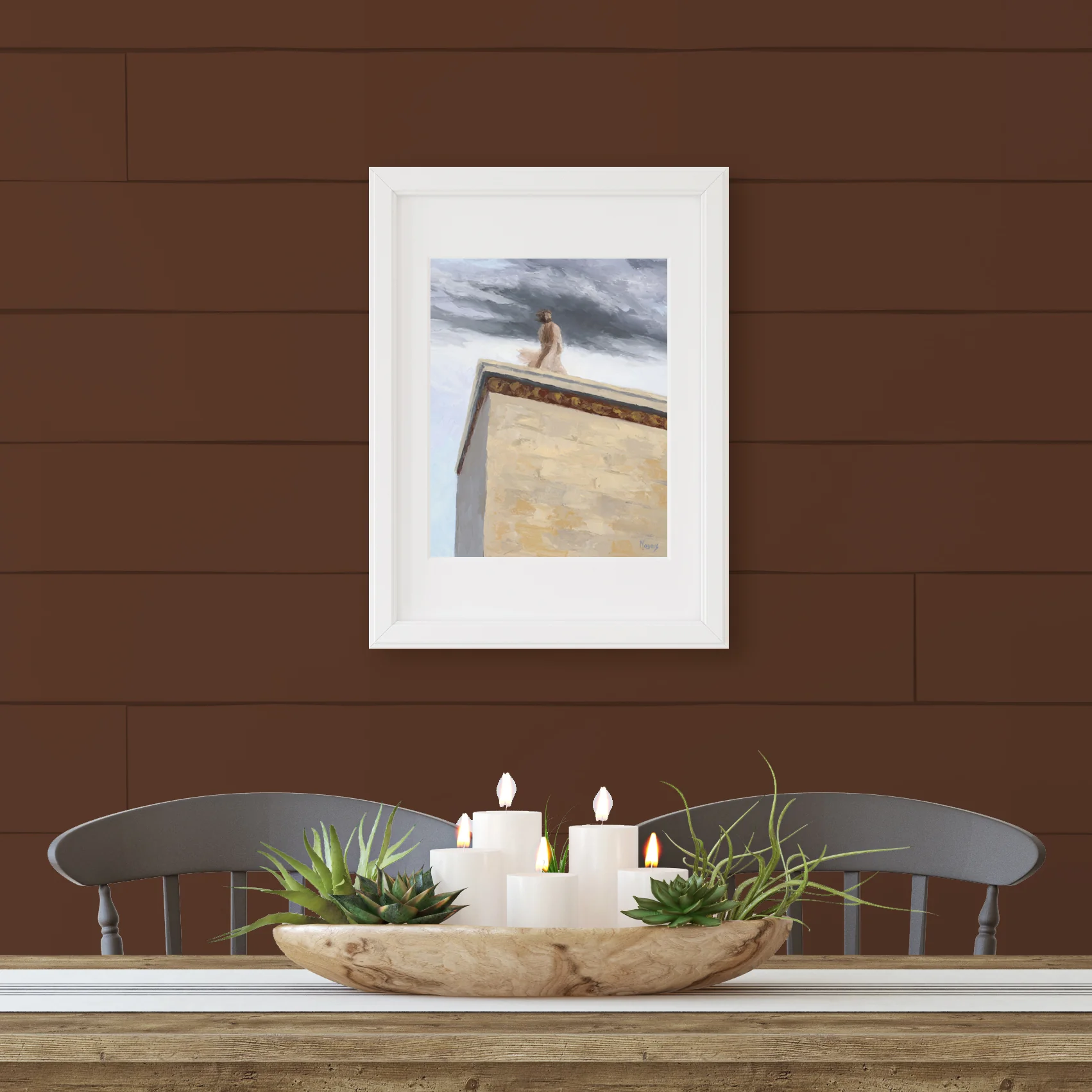 The Ascension Lenten Companion Fine Art Prints: Temptation at the Pinnacle - Image 3