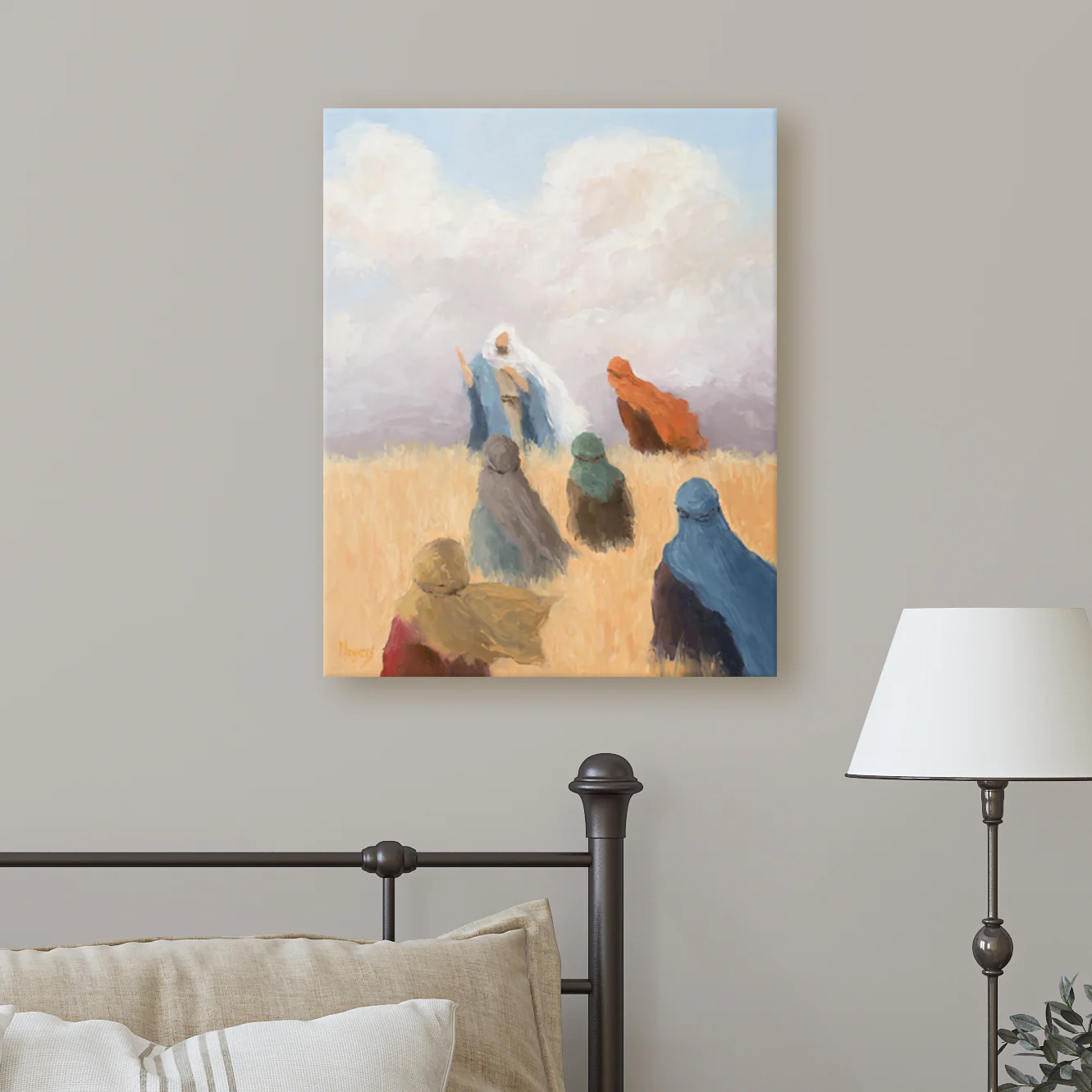 The Ascension Lenten Companion, Fine Canvas Art Prints: He Said to Them - Image 3